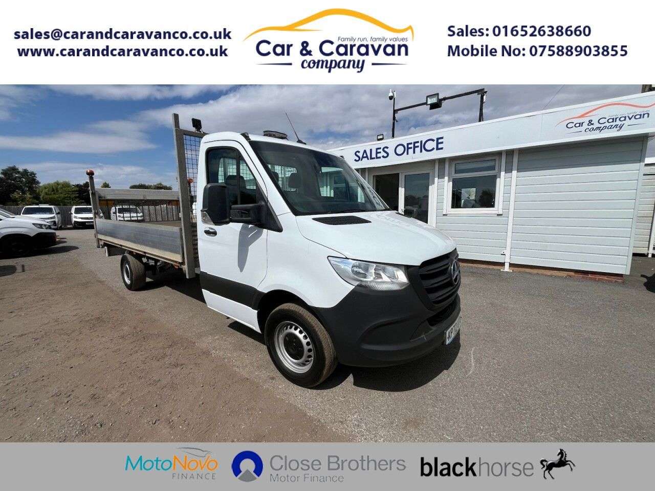 A 2022 MERCEDES-BENZ SPRINTER 2.0 315 CDI Progressive Dropside 2dr Diesel Manual RWD L3 Euro 6 (s/s) (150 A 2022 MERCEDES-BENZ SPRINTER 2.0 315 CDI Progressive Dropside 2dr Diesel Manual RWD L3 Euro 6 (s/s) (150