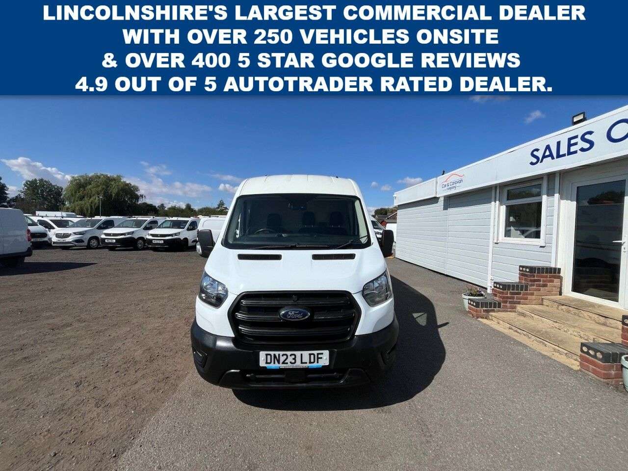 A 2023 FORD TRANSIT 2.0 350 EcoBlue Leader Panel Van 5dr Diesel Manual FWD L3 H2 Euro 6 (s/s) ( A 2023 FORD TRANSIT 2.0 350 EcoBlue Leader Panel Van 5dr Diesel Manual FWD L3 H2 Euro 6 (s/s) (