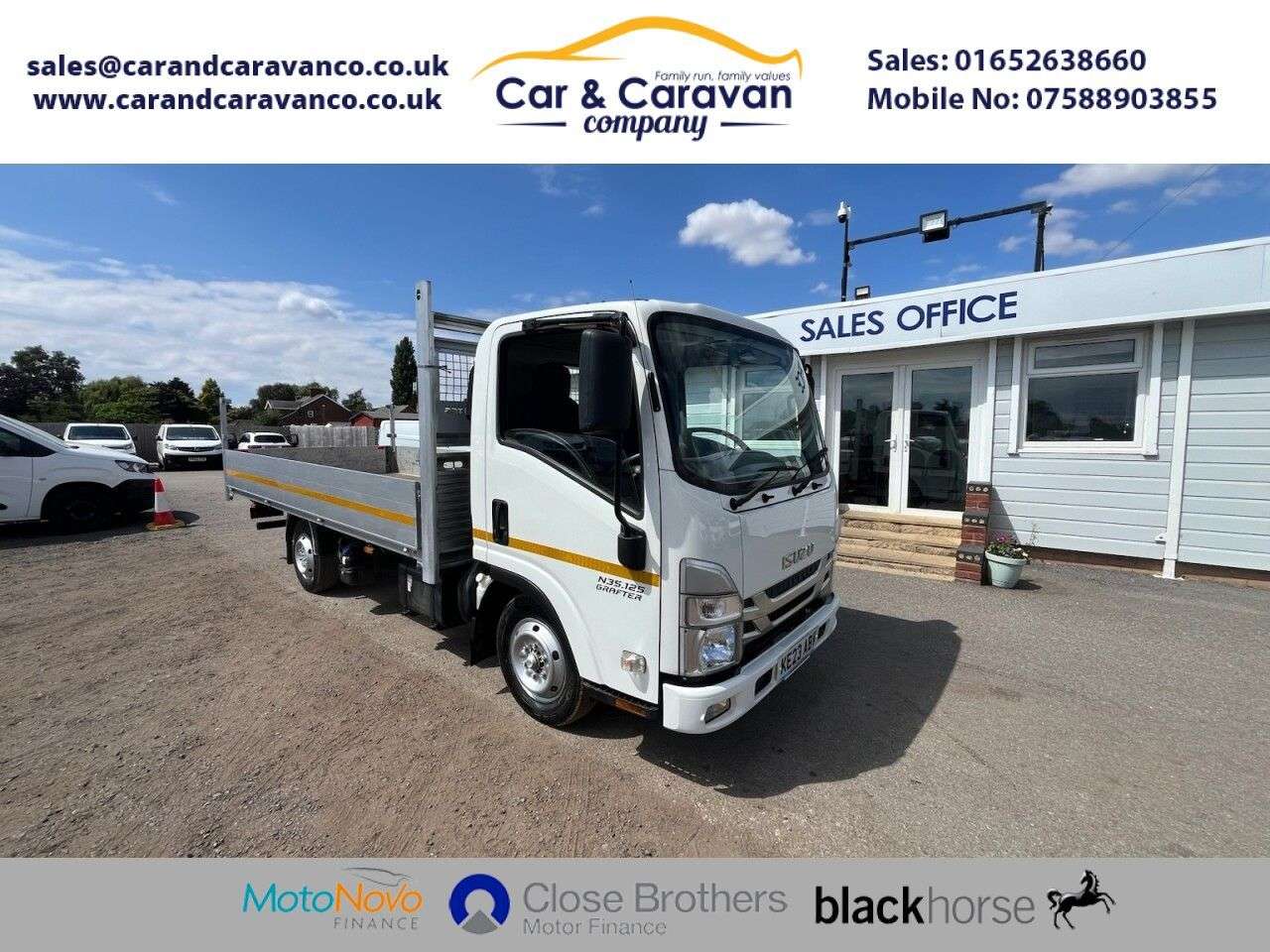 A 2023 ISUZU GRAFTER 1.9D N35 Green Dropside 2dr Diesel Manual RWD Euro 6 (SRW) (125 ps) * FINAN A 2023 ISUZU GRAFTER 1.9D N35 Green Dropside 2dr Diesel Manual RWD Euro 6 (SRW) (125 ps) * FINAN