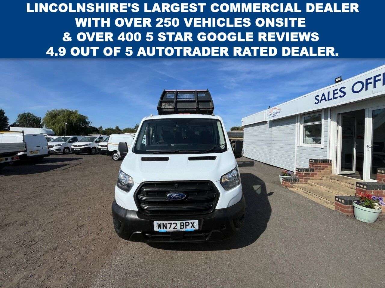A 2022 FORD TRANSIT 2.0 350 EcoBlue Leader Double Cab Tipper 4dr Diesel Manual RWD L3 Euro 6 (s A 2022 FORD TRANSIT 2.0 350 EcoBlue Leader Double Cab Tipper 4dr Diesel Manual RWD L3 Euro 6 (s