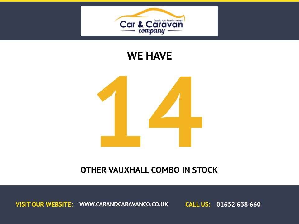 2019 VAUXHALL COMBO 2019 VAUXHALL COMBO