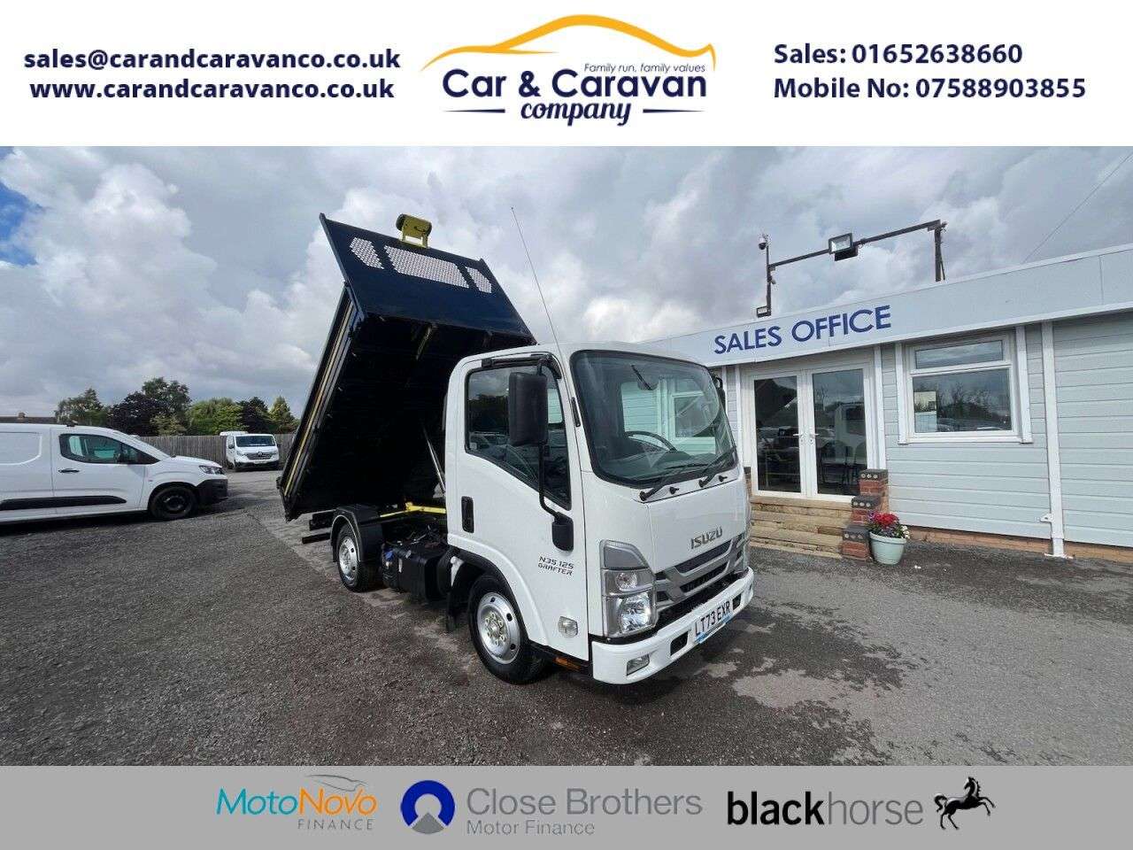 A 2023 ISUZU GRAFTER N35.125SE Tipper SWB Automatic Euro 6 FINANCE AVAILABLE CALL FOR INFO* A 2023 ISUZU GRAFTER N35.125SE Tipper SWB Automatic Euro 6 FINANCE AVAILABLE CALL FOR INFO*