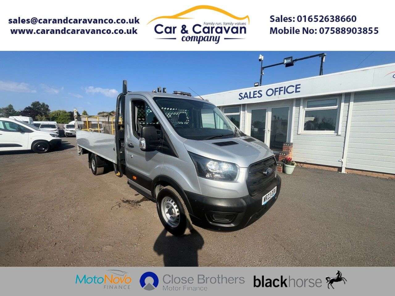 A 2023 FORD TRANSIT 2.0 350 EcoBlue HD Leader Dropside 2dr Diesel Manual RWD L4 Euro 6 (s/s) (D A 2023 FORD TRANSIT 2.0 350 EcoBlue HD Leader Dropside 2dr Diesel Manual RWD L4 Euro 6 (s/s) (D