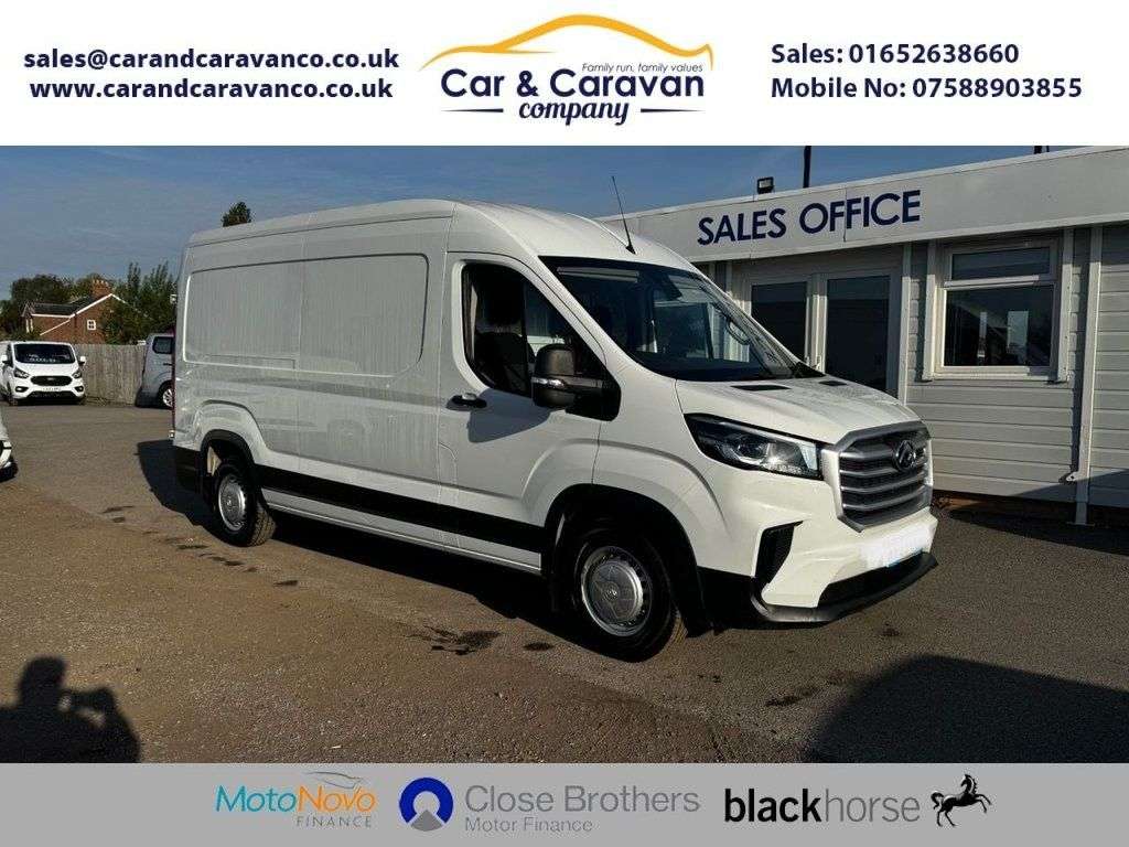 A 2023 MAXUS DELIVER 9 2.0 D20 Panel Van 5dr Diesel Manual FWD L3 H2 Euro 6 (s/s) (163 ps) A 2023 MAXUS DELIVER 9 2.0 D20 Panel Van 5dr Diesel Manual FWD L3 H2 Euro 6 (s/s) (163 ps)