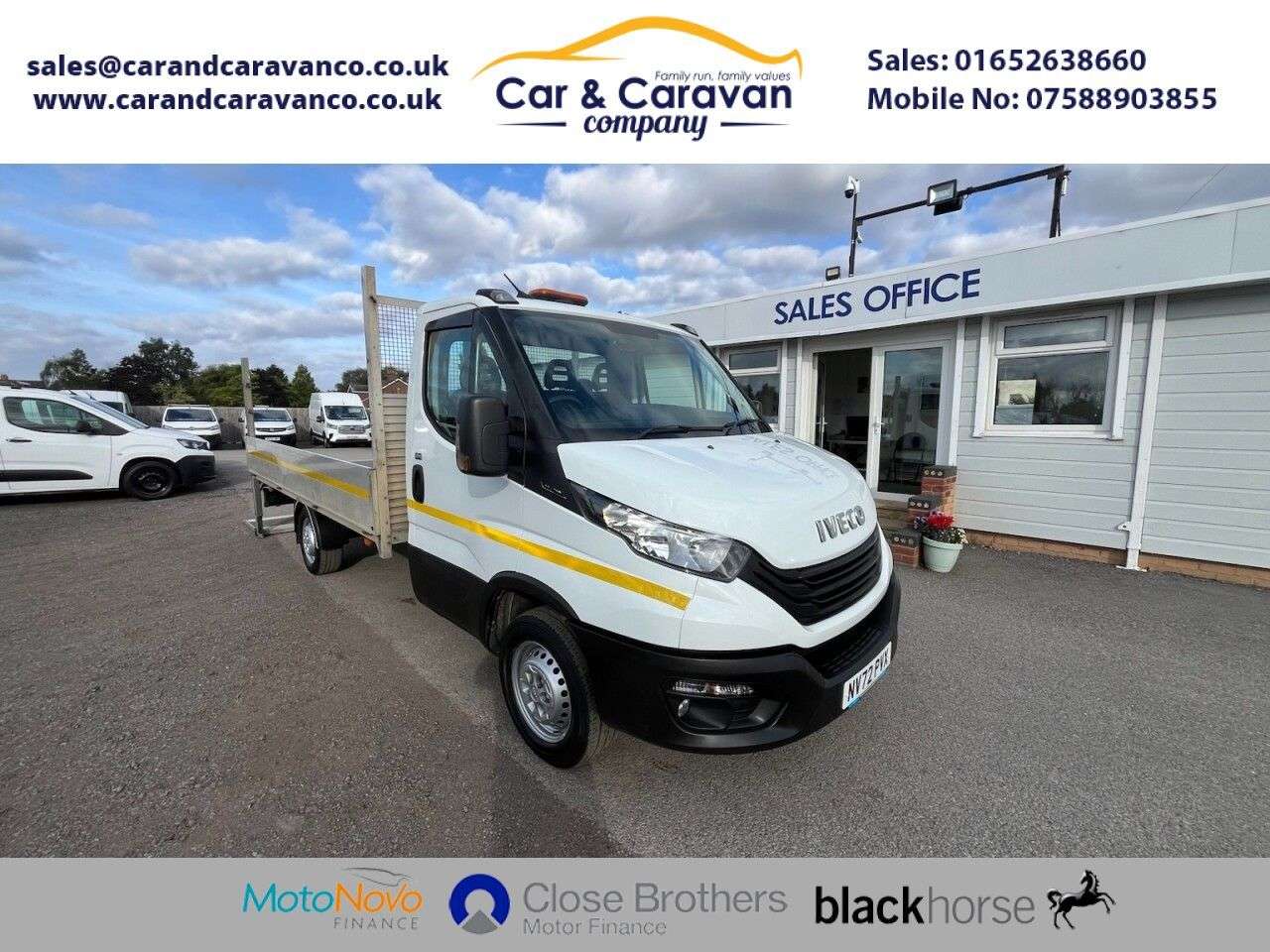 A 2023 IVECO DAILY 2.3D HPI 14V 35S 3450 Dropside 2dr Diesel Manual L2 Euro 6 (s/s) (136 ps) F A 2023 IVECO DAILY 2.3D HPI 14V 35S 3450 Dropside 2dr Diesel Manual L2 Euro 6 (s/s) (136 ps) F