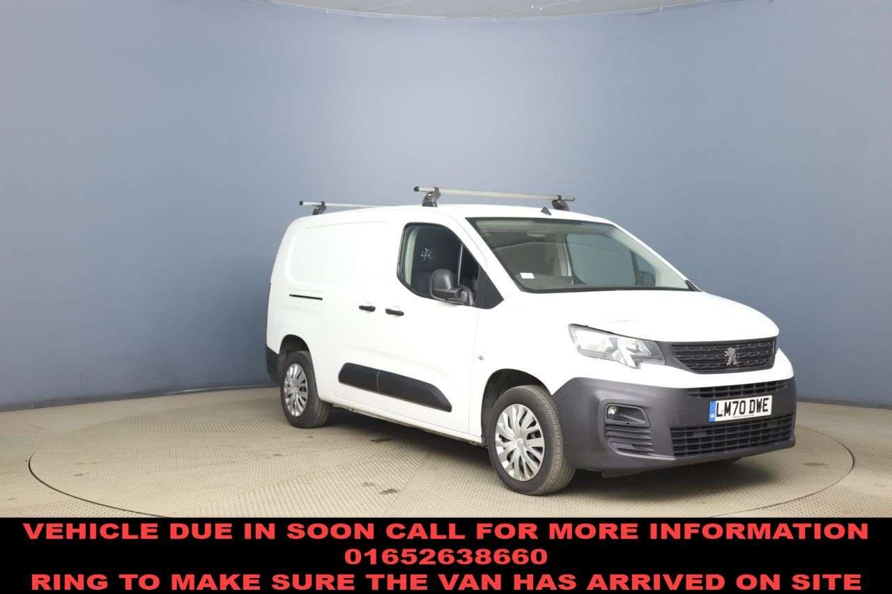 A 2020 PEUGEOT PARTNER 1.5 BlueHDi 950 Professional Long Panel Van 6dr Diesel Manual LWB Euro 6 (s A 2020 PEUGEOT PARTNER 1.5 BlueHDi 950 Professional Long Panel Van 6dr Diesel Manual LWB Euro 6 (s