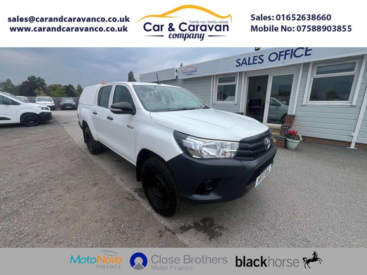 A 2017 TOYOTA HI-LUX 2.4 D-4D Active Pickup Double Cab 4dr Diesel Manual 4WD Euro 6 (3.5t) (150 A 2017 TOYOTA HI-LUX 2.4 D-4D Active Pickup Double Cab 4dr Diesel Manual 4WD Euro 6 (3.5t) (150