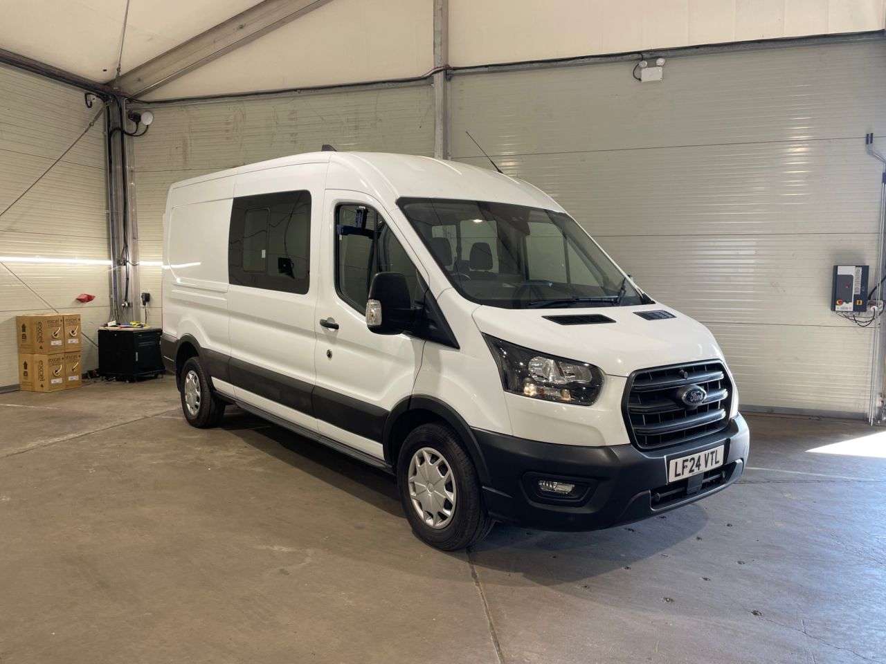 A 2024 FORD TRANSIT 2.0 350 EcoBlue Trend Crew Van Double Cab 5dr Diesel Manual L3 H2 Euro 6 (s A 2024 FORD TRANSIT 2.0 350 EcoBlue Trend Crew Van Double Cab 5dr Diesel Manual L3 H2 Euro 6 (s