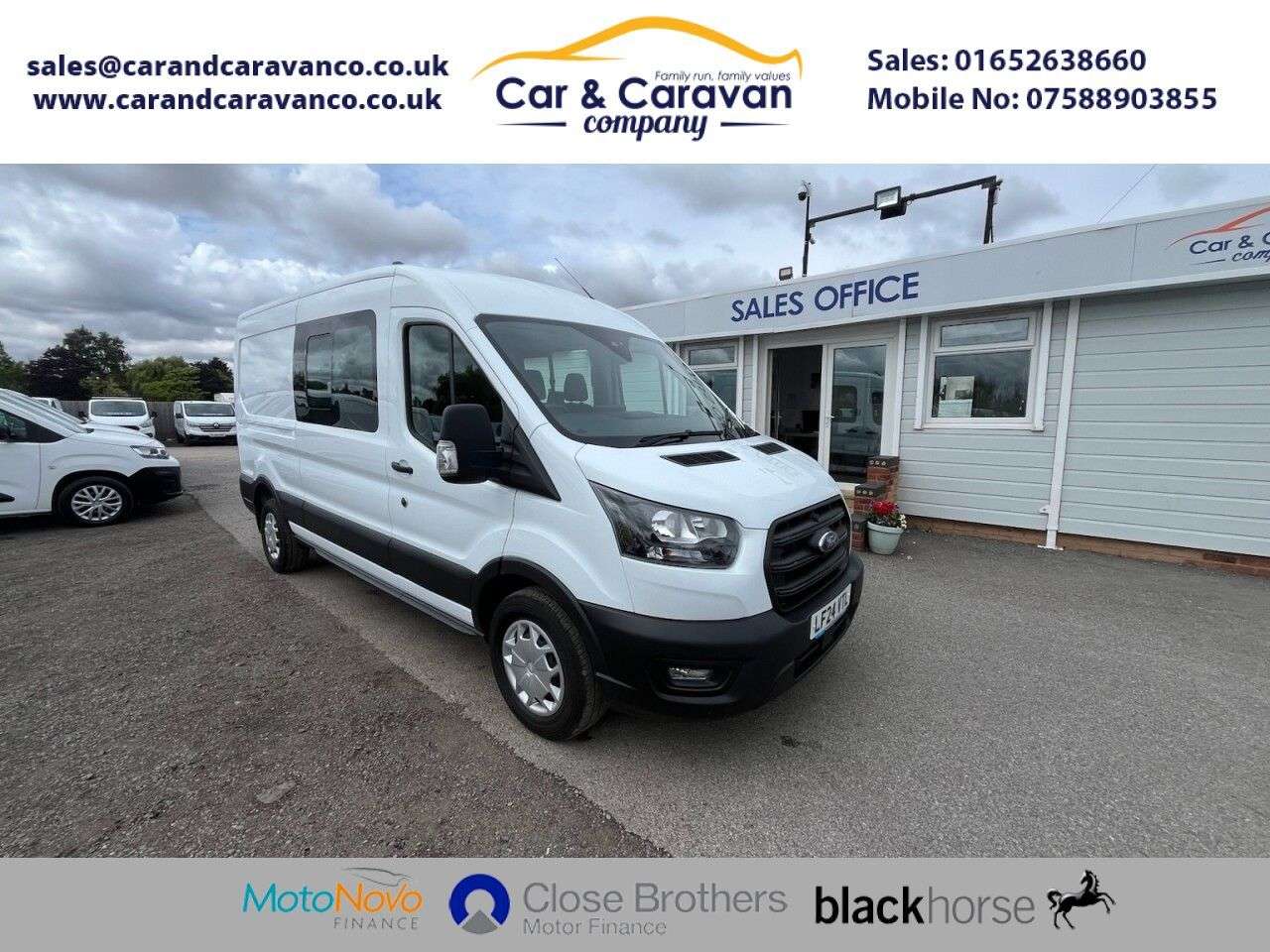 A 2024 FORD TRANSIT 2.0 350 EcoBlue Trend Crew Van Double Cab 5dr Diesel Manual L3 H2 Euro 6 (s A 2024 FORD TRANSIT 2.0 350 EcoBlue Trend Crew Van Double Cab 5dr Diesel Manual L3 H2 Euro 6 (s