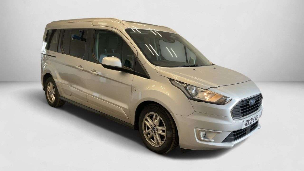 A 2021 FORD GRAND TOURNEO CONNECT 1.5 EcoBlue Titanium MPV 5dr Diesel Auto Euro 6 (s/s) (120 ps) A 2021 FORD GRAND TOURNEO CONNECT 1.5 EcoBlue Titanium MPV 5dr Diesel Auto Euro 6 (s/s) (120 ps)