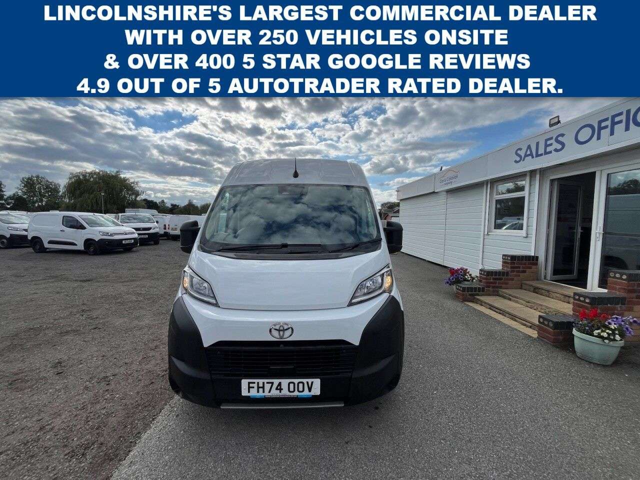 A 2025 TOYOTA PROACE MAX 2.2 BlueHDi 35 Icon Long Panel Van 5dr Diesel Manual L3 H2 Euro 6 (s/s) (14 A 2025 TOYOTA PROACE MAX 2.2 BlueHDi 35 Icon Long Panel Van 5dr Diesel Manual L3 H2 Euro 6 (s/s) (14