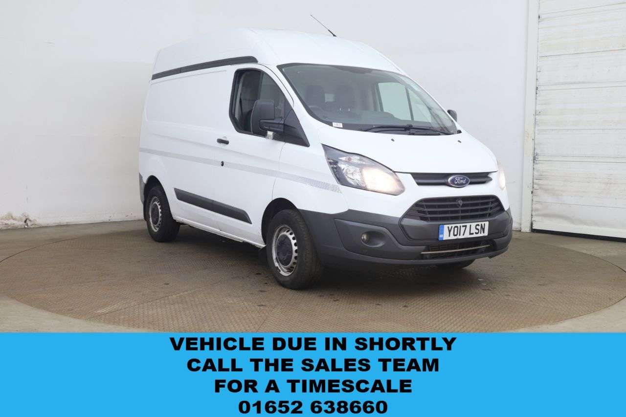 A 2017 FORD TRANSIT CUSTOM 2.0 TDCi 290 Panel Van 5dr Diesel Manual L1 H2 (164 g/km, 104 bhp) A 2017 FORD TRANSIT CUSTOM 2.0 TDCi 290 Panel Van 5dr Diesel Manual L1 H2 (164 g/km, 104 bhp)