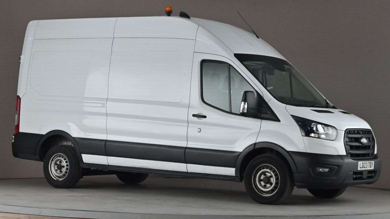 A 2023 FORD TRANSIT 2.0 350 EcoBlue Leader Panel Van 5dr Diesel Manual FWD L3 H3 Euro 6 (s/s) ( A 2023 FORD TRANSIT 2.0 350 EcoBlue Leader Panel Van 5dr Diesel Manual FWD L3 H3 Euro 6 (s/s) (
