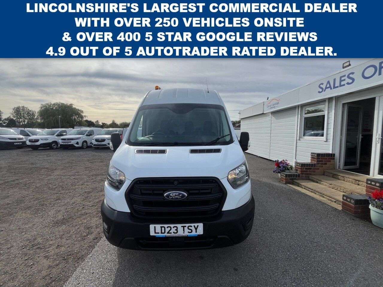 A 2023 FORD TRANSIT 2.0 350 EcoBlue Leader Panel Van 5dr Diesel Manual FWD L3 H3 Euro 6 (s/s) ( A 2023 FORD TRANSIT 2.0 350 EcoBlue Leader Panel Van 5dr Diesel Manual FWD L3 H3 Euro 6 (s/s) (