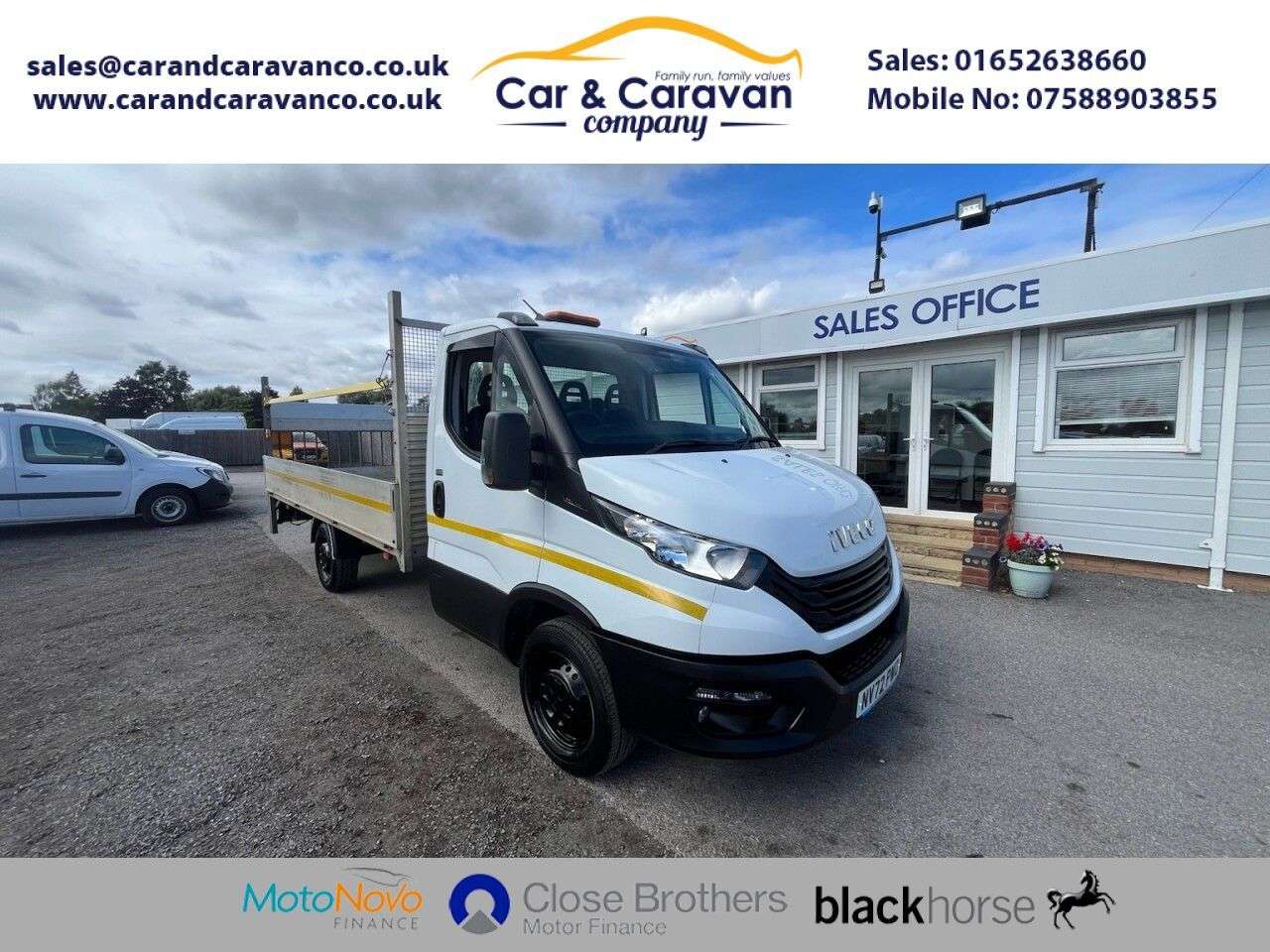 A 2023 IVECO DAILY 2.3D HPI 14V 35S 3450 Dropside 2dr Diesel Manual L2 Euro 6 (s/s) (136 ps) * A 2023 IVECO DAILY 2.3D HPI 14V 35S 3450 Dropside 2dr Diesel Manual L2 Euro 6 (s/s) (136 ps) *
