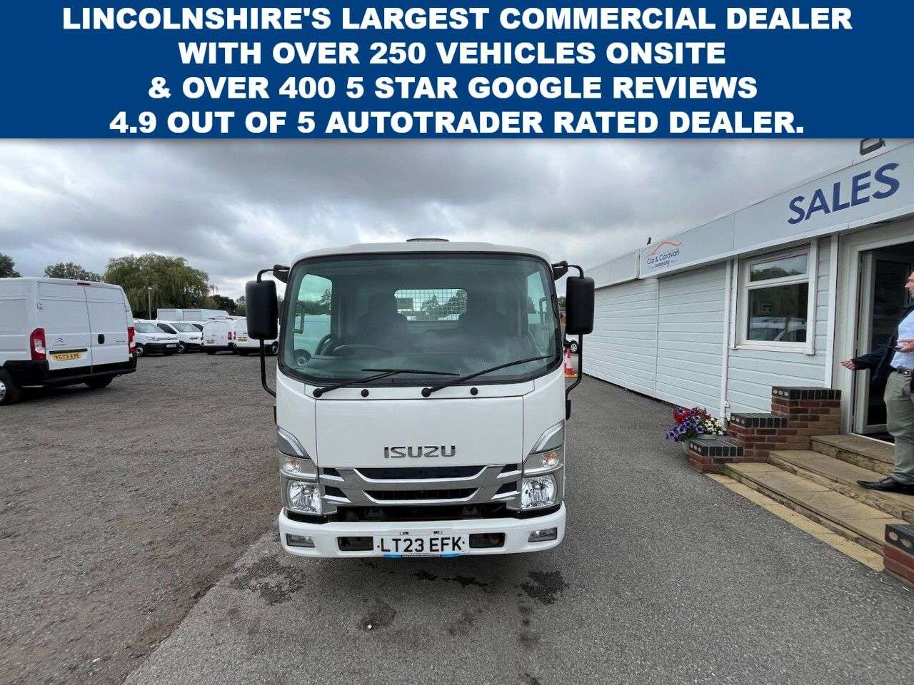 A 2023 ISUZU GRAFTER 1.9D N35 Green Dropside 2dr Diesel Manual RWD SWB Euro 6 (SRW) (125 ps) * F A 2023 ISUZU GRAFTER 1.9D N35 Green Dropside 2dr Diesel Manual RWD SWB Euro 6 (SRW) (125 ps) * F