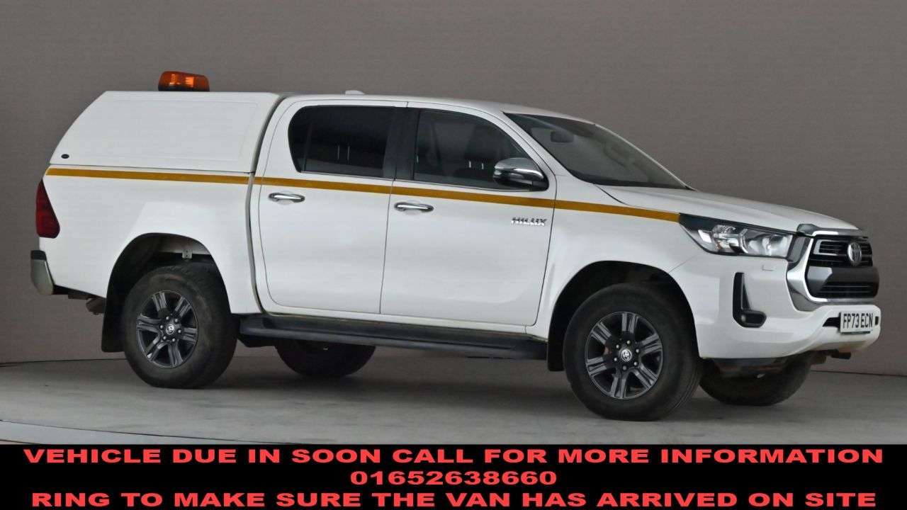 A 2023 TOYOTA HI-LUX 2.4 D-4D Icon Pickup Double Cab 4dr Diesel Manual 4WD Euro 6 (s/s) (150 ps) A 2023 TOYOTA HI-LUX 2.4 D-4D Icon Pickup Double Cab 4dr Diesel Manual 4WD Euro 6 (s/s) (150 ps)