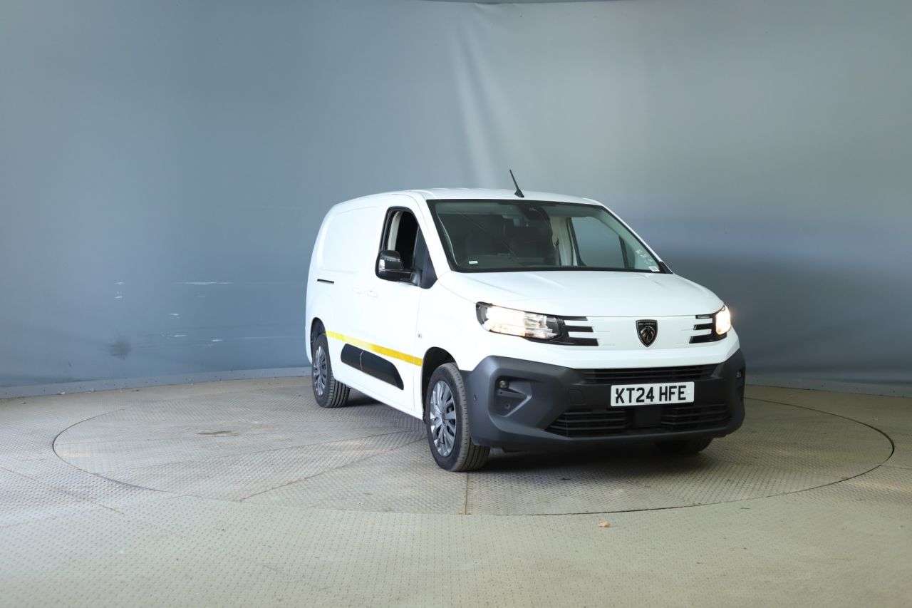 A 2024 PEUGEOT PARTNER 1.5 BlueHDi 950 Asphalt Long Panel Van 6dr Diesel Manual LWB Euro 6 (s/s) ( A 2024 PEUGEOT PARTNER 1.5 BlueHDi 950 Asphalt Long Panel Van 6dr Diesel Manual LWB Euro 6 (s/s) (