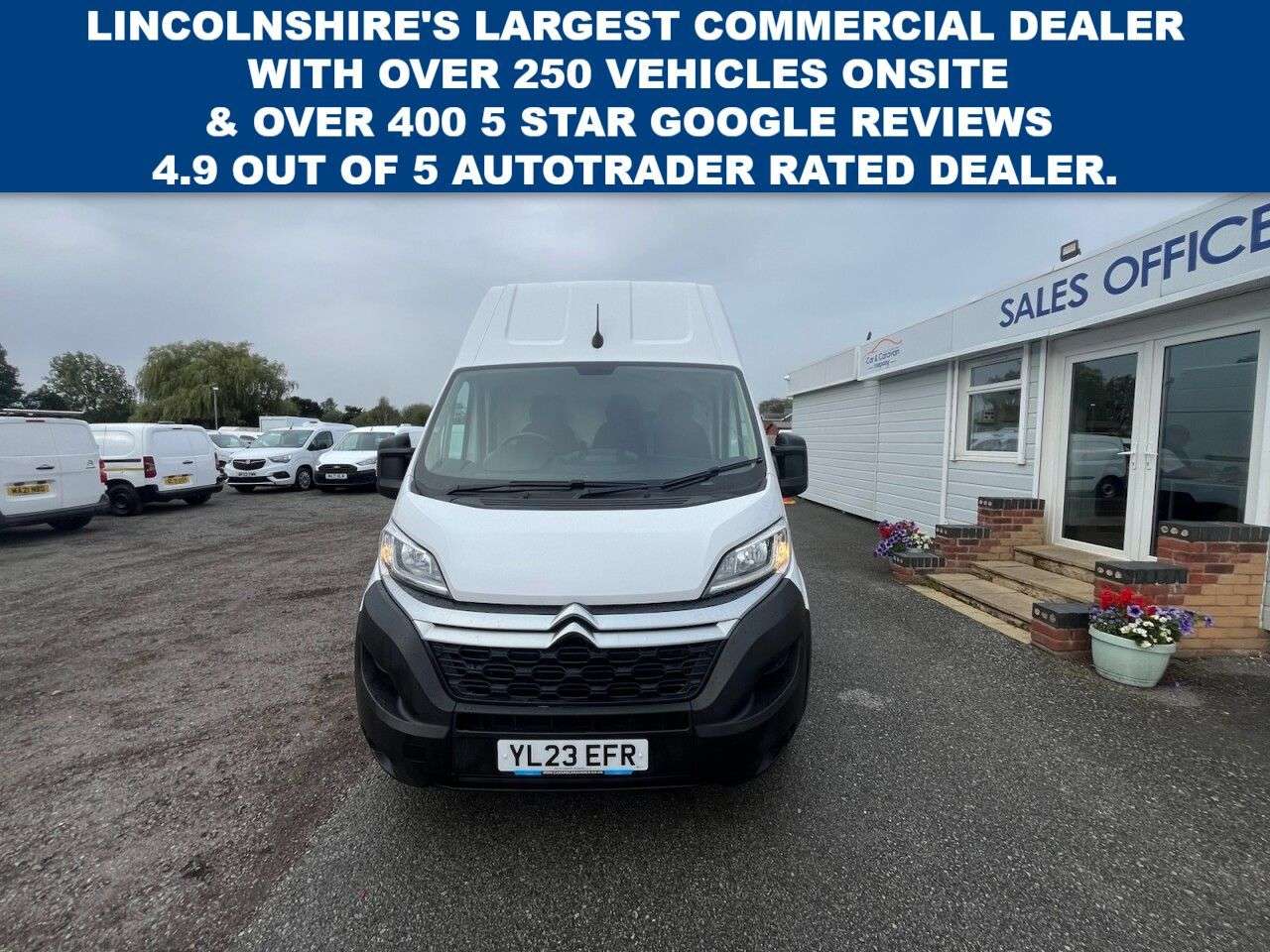 A 2023 CITROEN RELAY 2.2 BlueHDi 35 Enterprise Edition Panel Van 5dr Diesel Manual L3 Extra High A 2023 CITROEN RELAY 2.2 BlueHDi 35 Enterprise Edition Panel Van 5dr Diesel Manual L3 Extra High