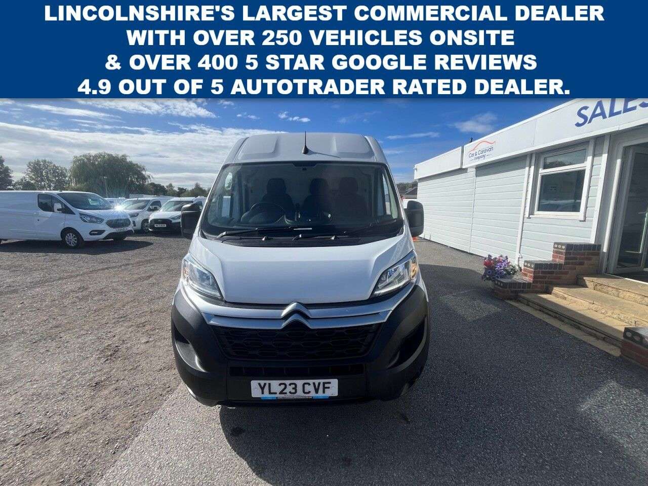 A 2023 CITROEN RELAY 2.2 BlueHDi 35 Enterprise Edition Panel Van 5dr Diesel Manual L3 High Roof A 2023 CITROEN RELAY 2.2 BlueHDi 35 Enterprise Edition Panel Van 5dr Diesel Manual L3 High Roof