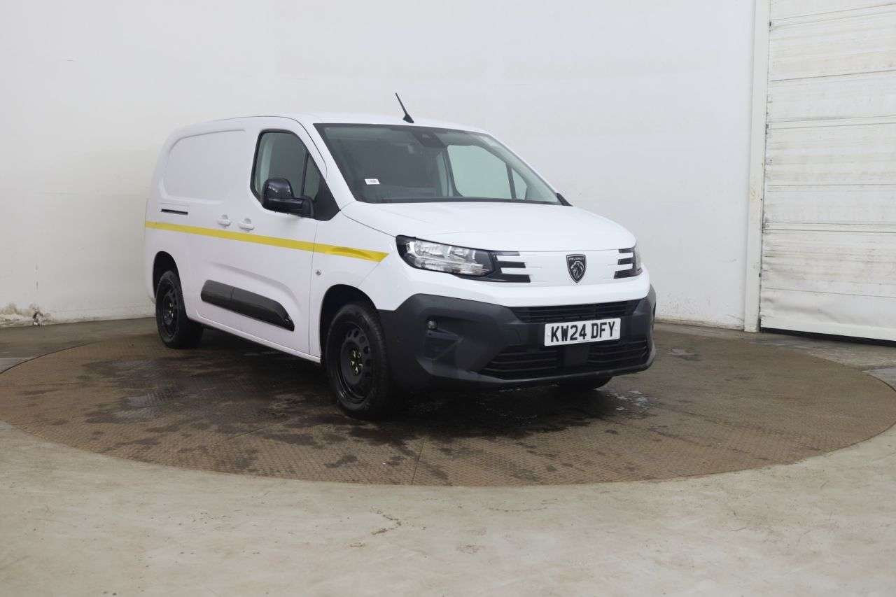 A 2024 PEUGEOT PARTNER 1.5 BlueHDi 950 Asphalt Long Panel Van 6dr Diesel Manual LWB Euro 6 (s/s) ( A 2024 PEUGEOT PARTNER 1.5 BlueHDi 950 Asphalt Long Panel Van 6dr Diesel Manual LWB Euro 6 (s/s) (
