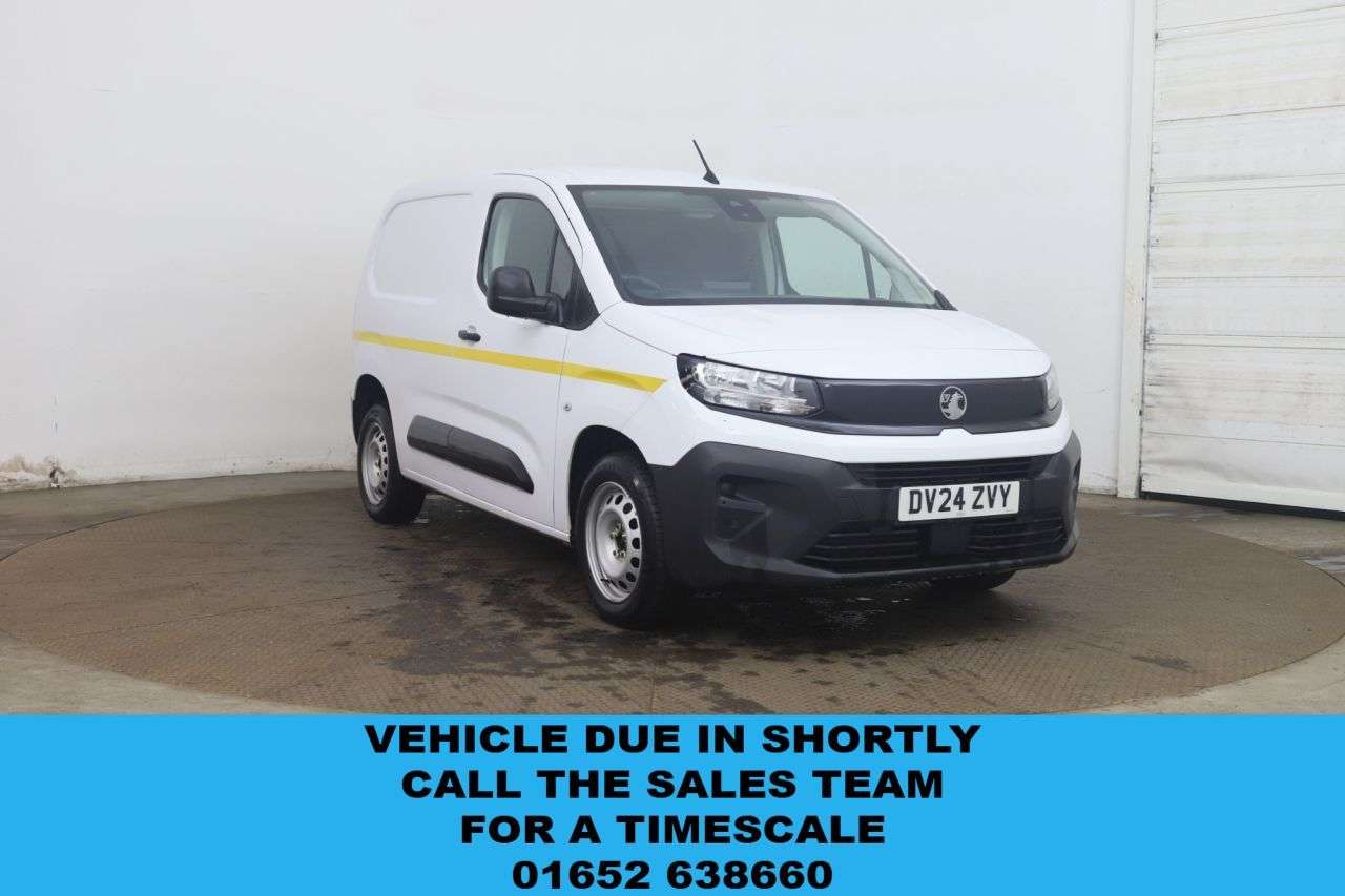 A 2024 VAUXHALL COMBO 1.5 Turbo D 2300 Prime Panel Van 5dr Diesel Manual SWB Euro 6 (s/s) (100 ps A 2024 VAUXHALL COMBO 1.5 Turbo D 2300 Prime Panel Van 5dr Diesel Manual SWB Euro 6 (s/s) (100 ps