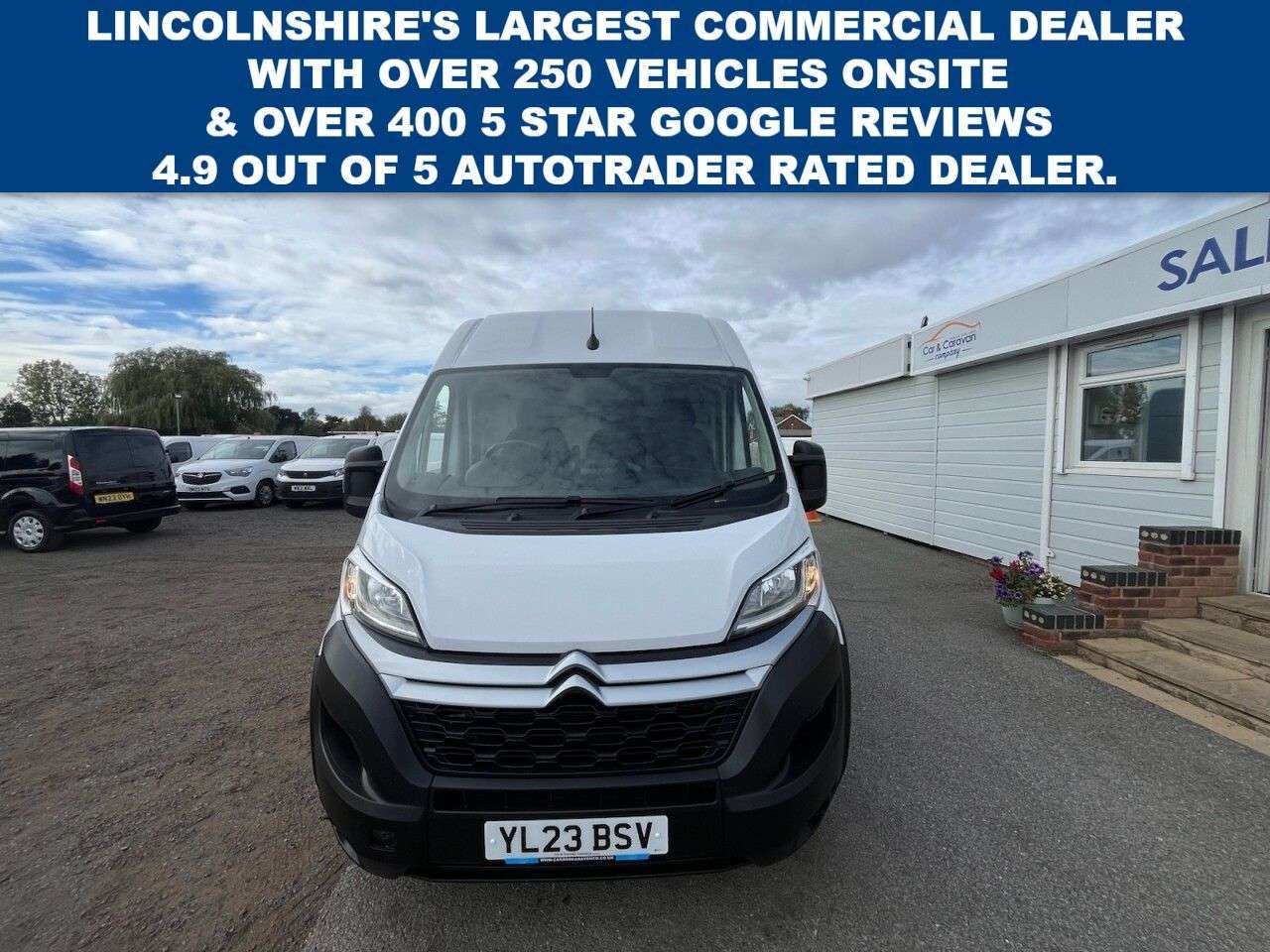A 2023 CITROEN RELAY 2.2 BlueHDi 35 Enterprise Edition Panel Van 5dr Diesel Manual L4 High Roof A 2023 CITROEN RELAY 2.2 BlueHDi 35 Enterprise Edition Panel Van 5dr Diesel Manual L4 High Roof