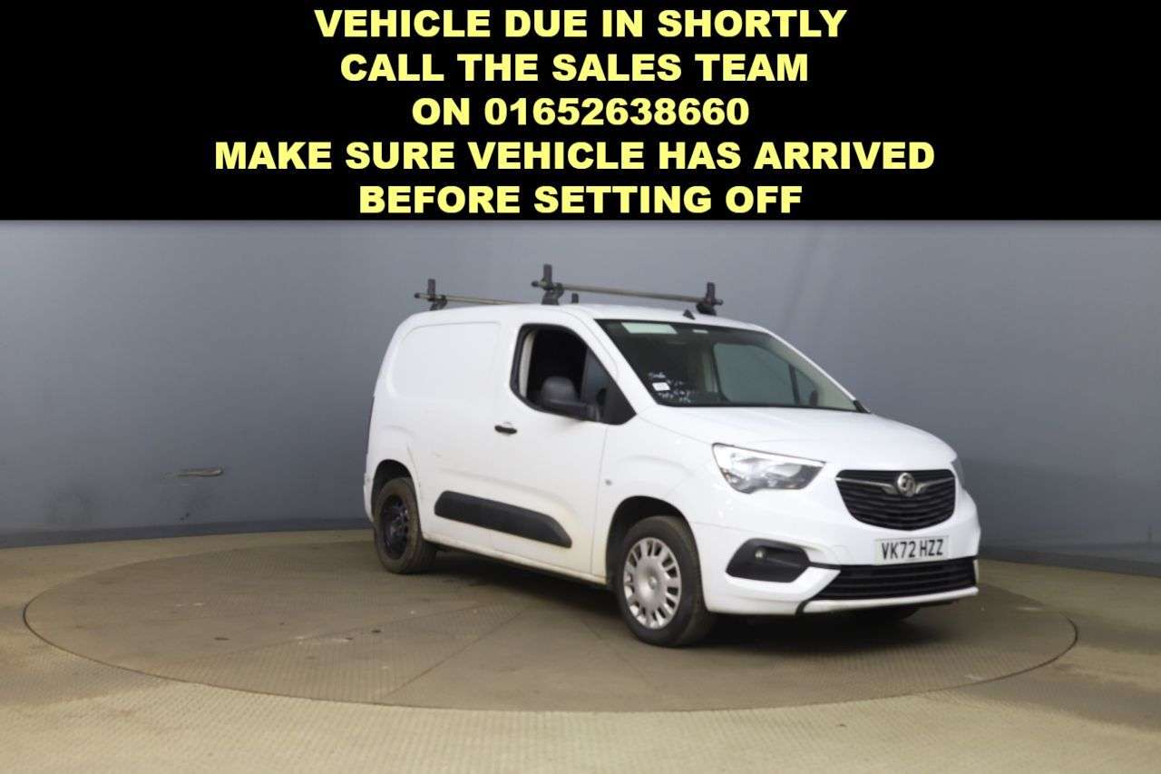 A 2022 VAUXHALL COMBO 1.5 Turbo D 2000 Sportive Panel Van 5dr Diesel Manual L1 H1 Euro 6 (100 ps) A 2022 VAUXHALL COMBO 1.5 Turbo D 2000 Sportive Panel Van 5dr Diesel Manual L1 H1 Euro 6 (100 ps)