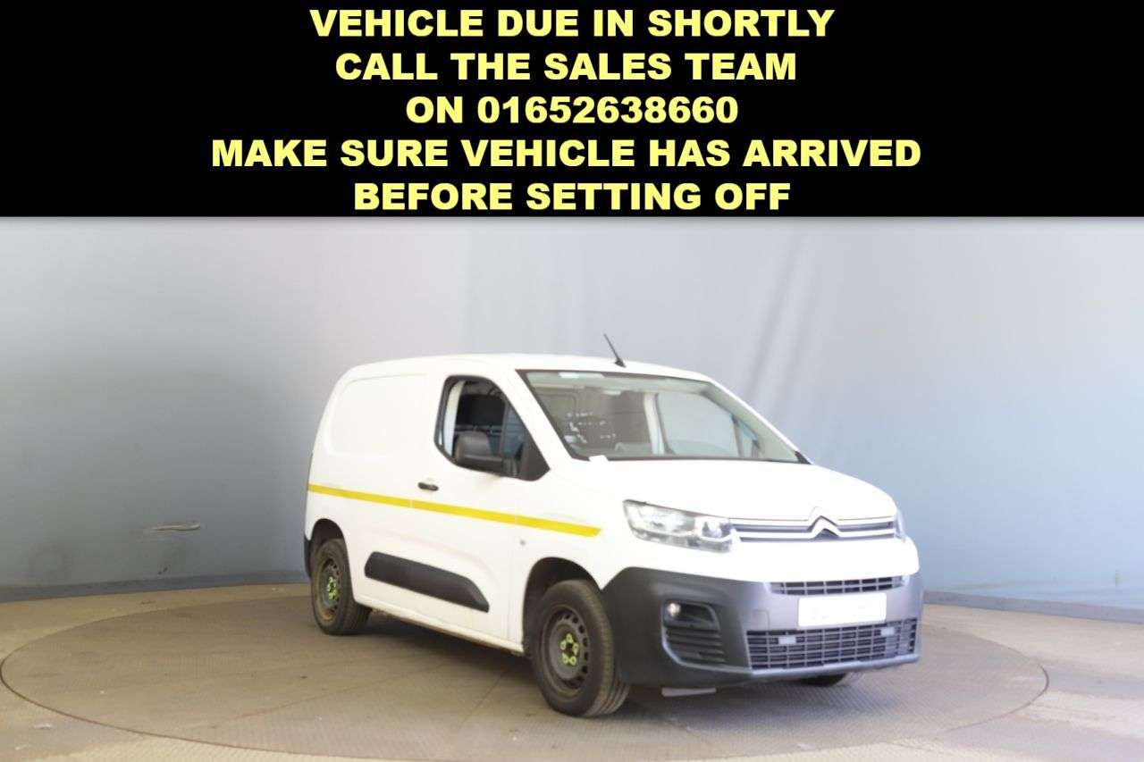 A 2021 CITROEN BERLINGO 1.5 BlueHDi 650 Enterprise M Pro Panel Van 5dr Diesel Manual SWB Euro 6 (75 A 2021 CITROEN BERLINGO 1.5 BlueHDi 650 Enterprise M Pro Panel Van 5dr Diesel Manual SWB Euro 6 (75