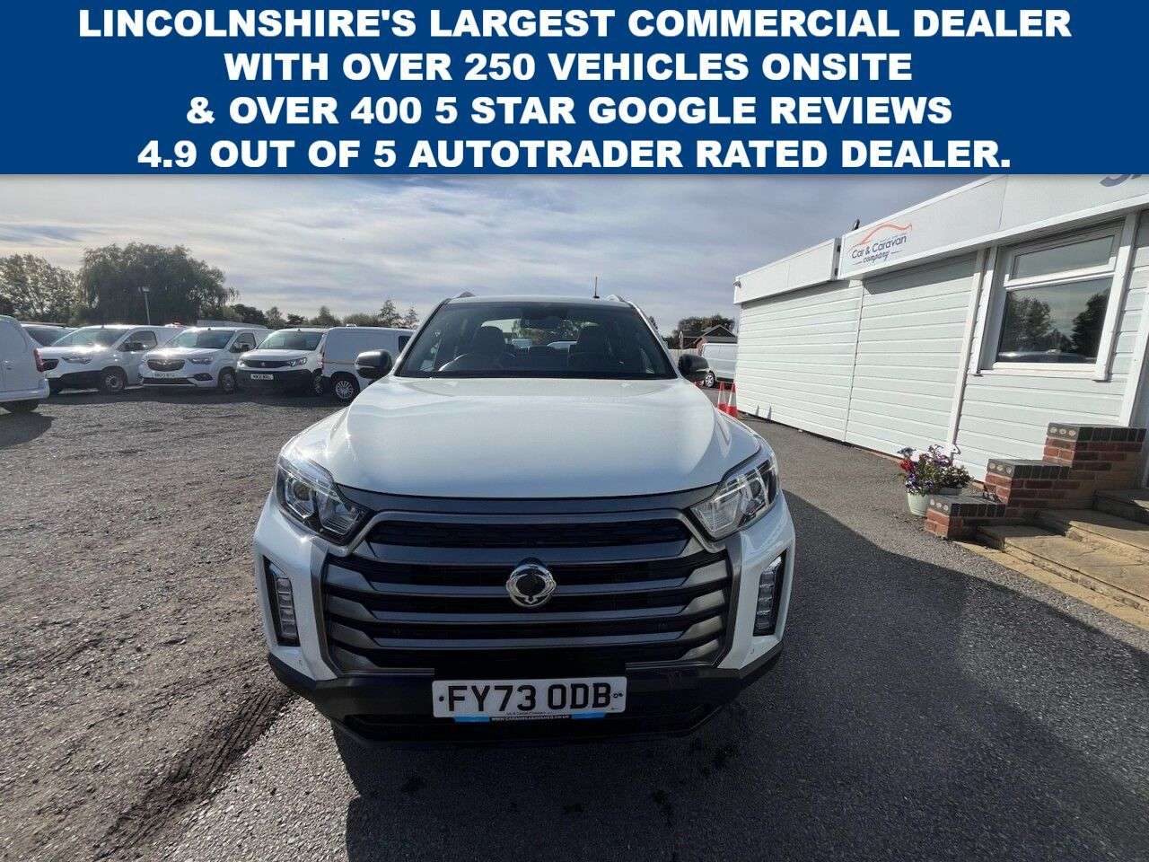 A 2023 SSANGYONG MUSSO 2.2D Saracen Plus Pickup Double Cab 4dr Diesel Auto 4WD LWB Euro 6 (202 ps) A 2023 SSANGYONG MUSSO 2.2D Saracen Plus Pickup Double Cab 4dr Diesel Auto 4WD LWB Euro 6 (202 ps)