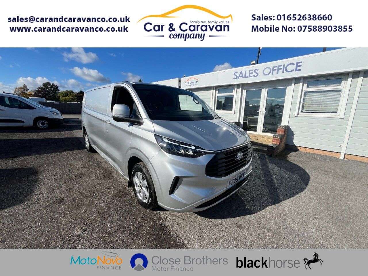 A 2025 FORD TRANSIT CUSTOM 2.0 320 EcoBlue Limited Panel Van 5dr Diesel Manual L2 H1 Euro 6 (s/s) (136 A 2025 FORD TRANSIT CUSTOM 2.0 320 EcoBlue Limited Panel Van 5dr Diesel Manual L2 H1 Euro 6 (s/s) (136