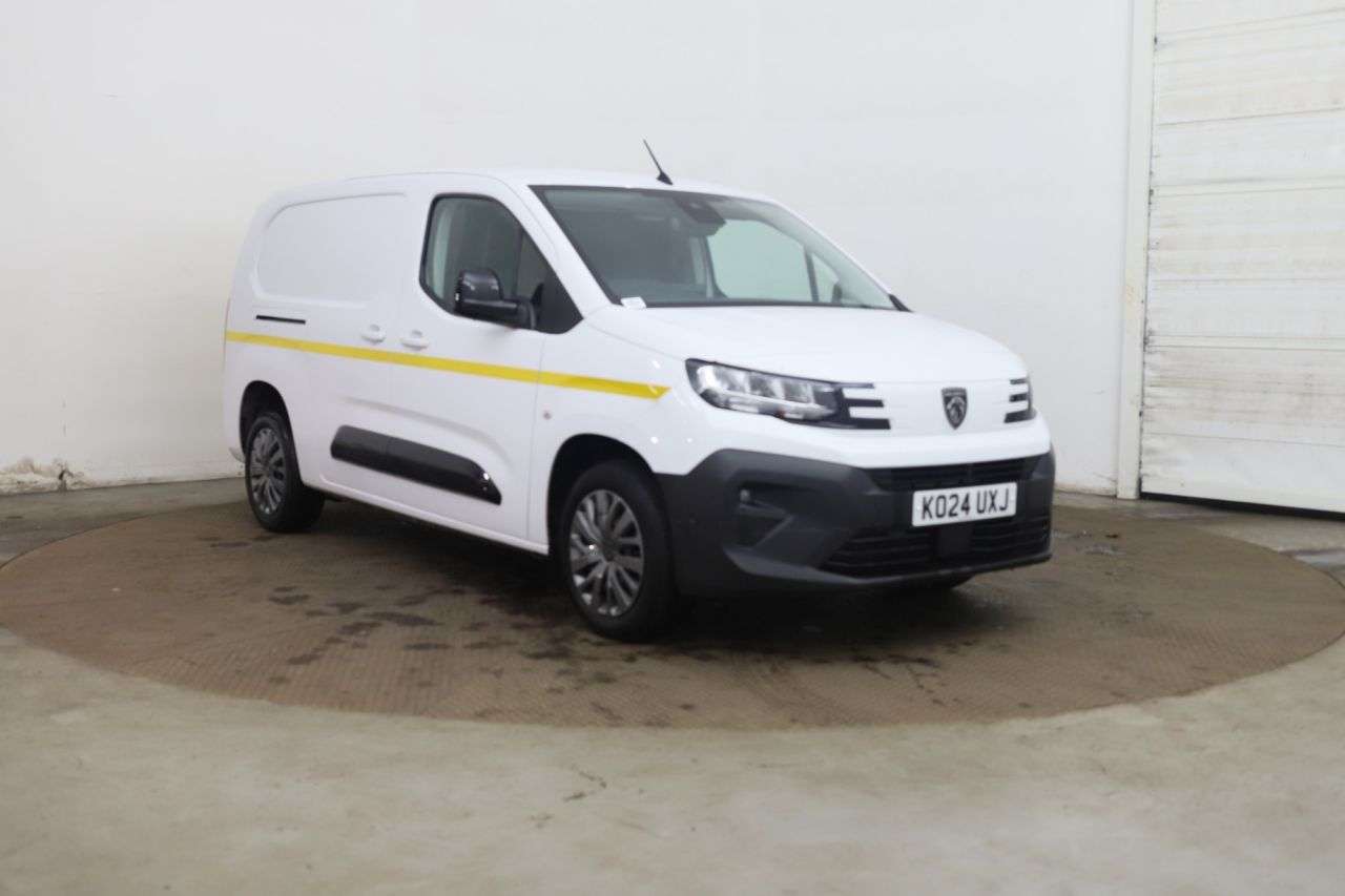 A 2024 PEUGEOT PARTNER 1.5 BlueHDi 950 Asphalt Long Panel Van 6dr Diesel Manual LWB Euro 6 (s/s) ( A 2024 PEUGEOT PARTNER 1.5 BlueHDi 950 Asphalt Long Panel Van 6dr Diesel Manual LWB Euro 6 (s/s) (