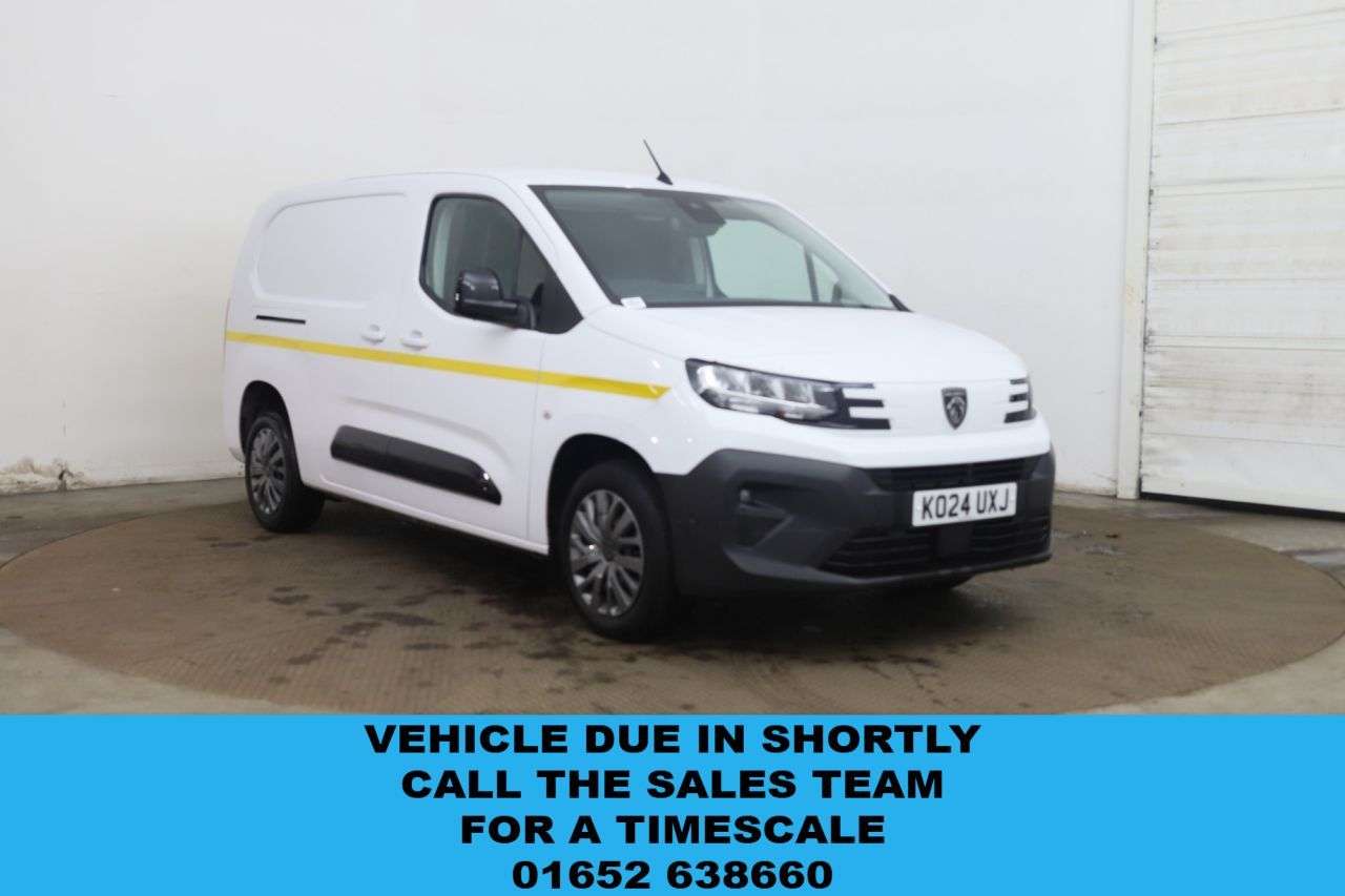 A 2024 PEUGEOT PARTNER 1.5 BlueHDi 950 Asphalt Long Panel Van 6dr Diesel Manual LWB Euro 6 (s/s) ( A 2024 PEUGEOT PARTNER 1.5 BlueHDi 950 Asphalt Long Panel Van 6dr Diesel Manual LWB Euro 6 (s/s) (