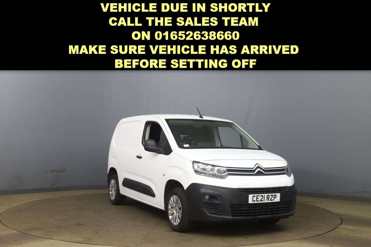 A 2021 CITROEN BERLINGO 1.5 BlueHDi 650 Enterprise M Panel Van 5dr Diesel Manual SWB Euro 6 (s/s) ( A 2021 CITROEN BERLINGO 1.5 BlueHDi 650 Enterprise M Panel Van 5dr Diesel Manual SWB Euro 6 (s/s) (