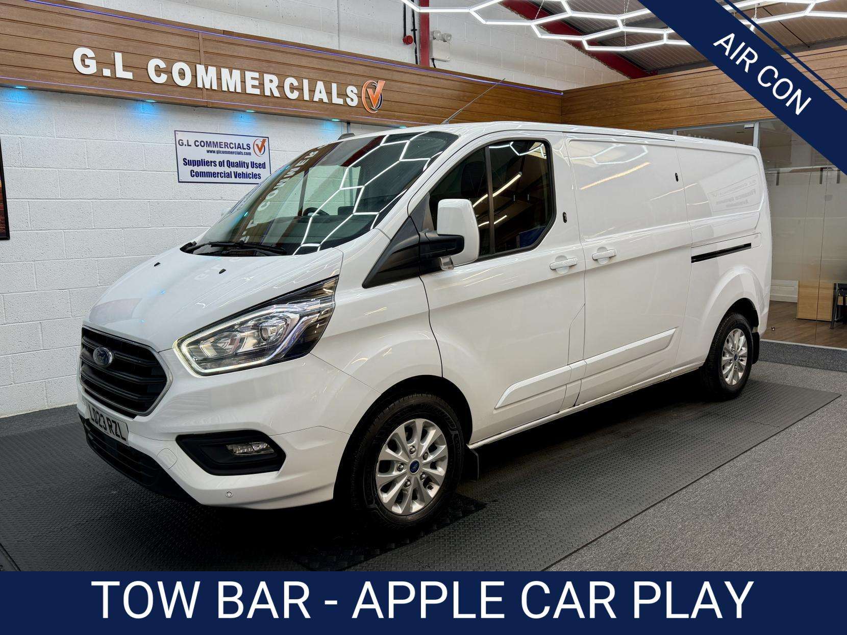 A 2023 FORD TRANSIT CUSTOM 2.0 300 EcoBlue Limited Panel Van 5dr Diesel Manual L2 H1 Euro 6 (s/s) (130 ps) A 2023 FORD TRANSIT CUSTOM 2.0 300 EcoBlue Limited Panel Van 5dr Diesel Manual L2 H1 Euro 6 (s/s) (130 ps)