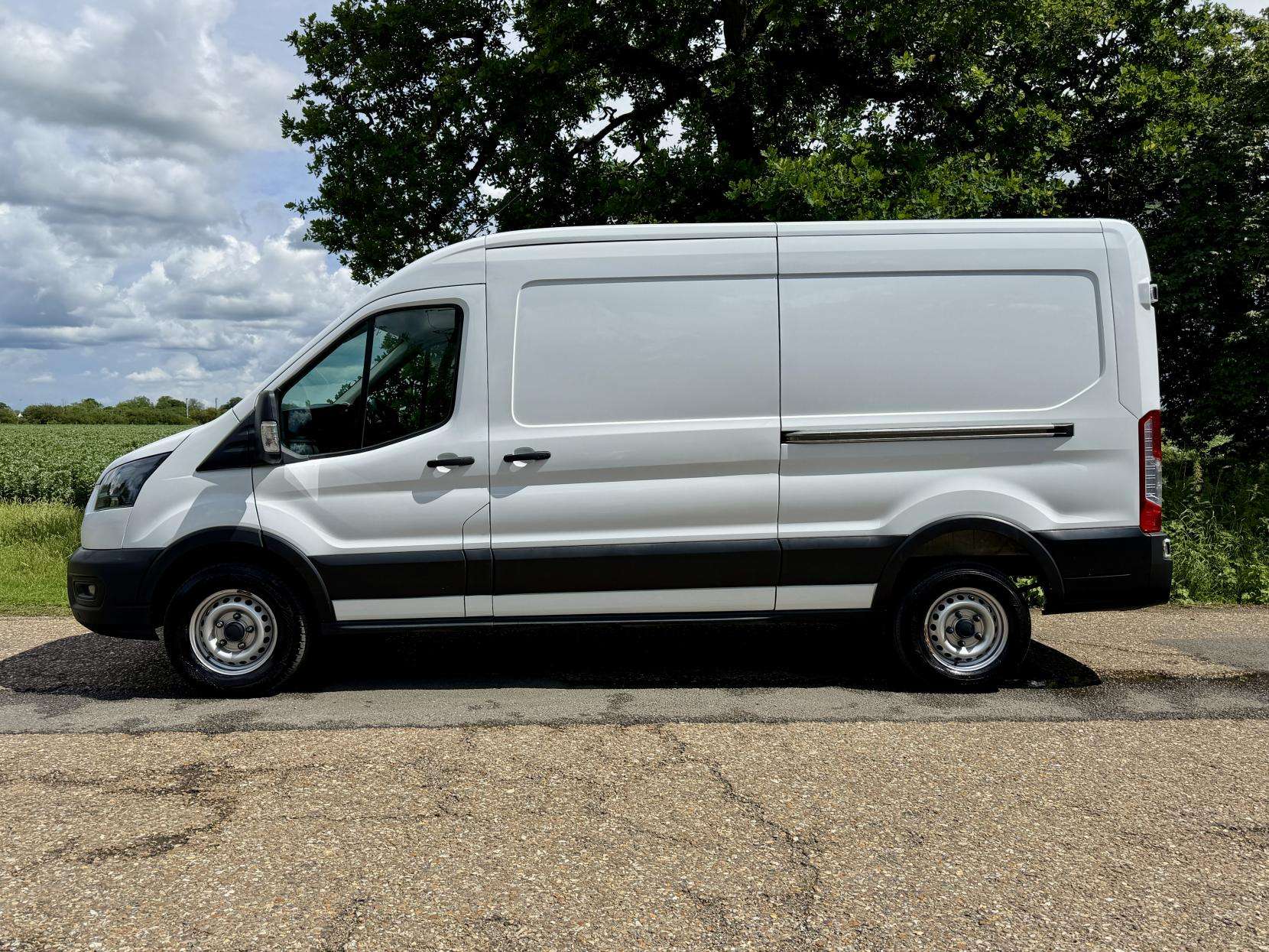 A 2023 FORD TRANSIT 2.0 350 EcoBlue Leader Panel Van 5dr Diesel Manual RWD L3 H2 Euro 6 (s/s) (130 ps) A 2023 FORD TRANSIT 2.0 350 EcoBlue Leader Panel Van 5dr Diesel Manual RWD L3 H2 Euro 6 (s/s) (130 ps)
