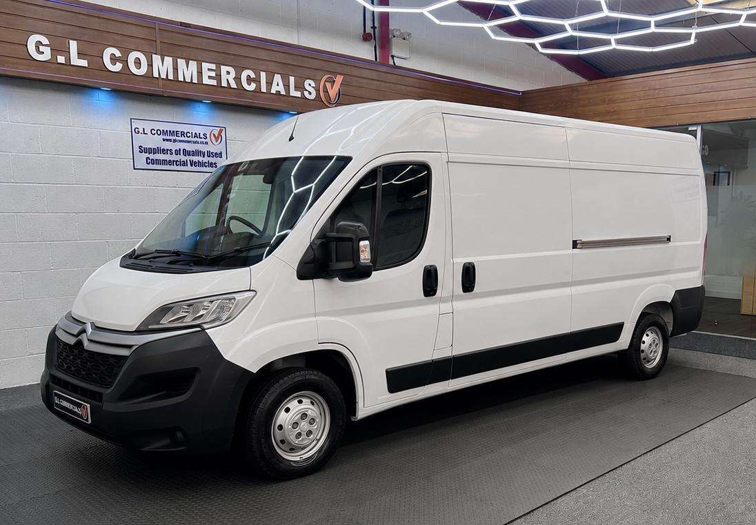 A 2023 CITROEN RELAY 2.2 BlueHDi 35 Enterprise Edition Panel Van 5dr Diesel Manual L3 High Roof Euro 6 (s/s) (140 ps) A 2023 CITROEN RELAY 2.2 BlueHDi 35 Enterprise Edition Panel Van 5dr Diesel Manual L3 High Roof Euro 6 (s/s) (140 ps)