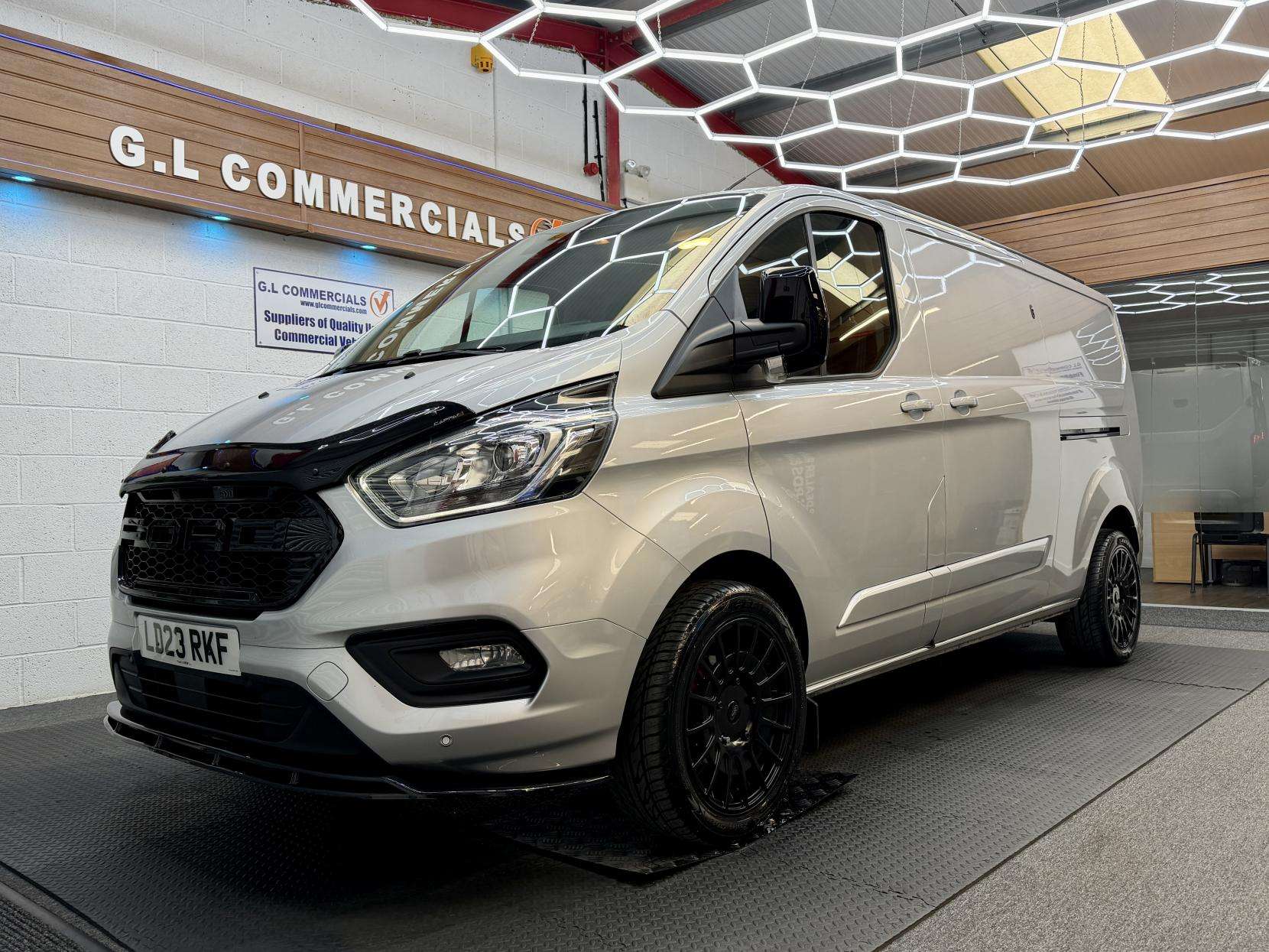 A 2023 FORD TRANSIT CUSTOM 2.0 300 EcoBlue Limited Panel Van 5dr Diesel Manual L2 H1 Euro 6 (s/s) (130 ps) A 2023 FORD TRANSIT CUSTOM 2.0 300 EcoBlue Limited Panel Van 5dr Diesel Manual L2 H1 Euro 6 (s/s) (130 ps)