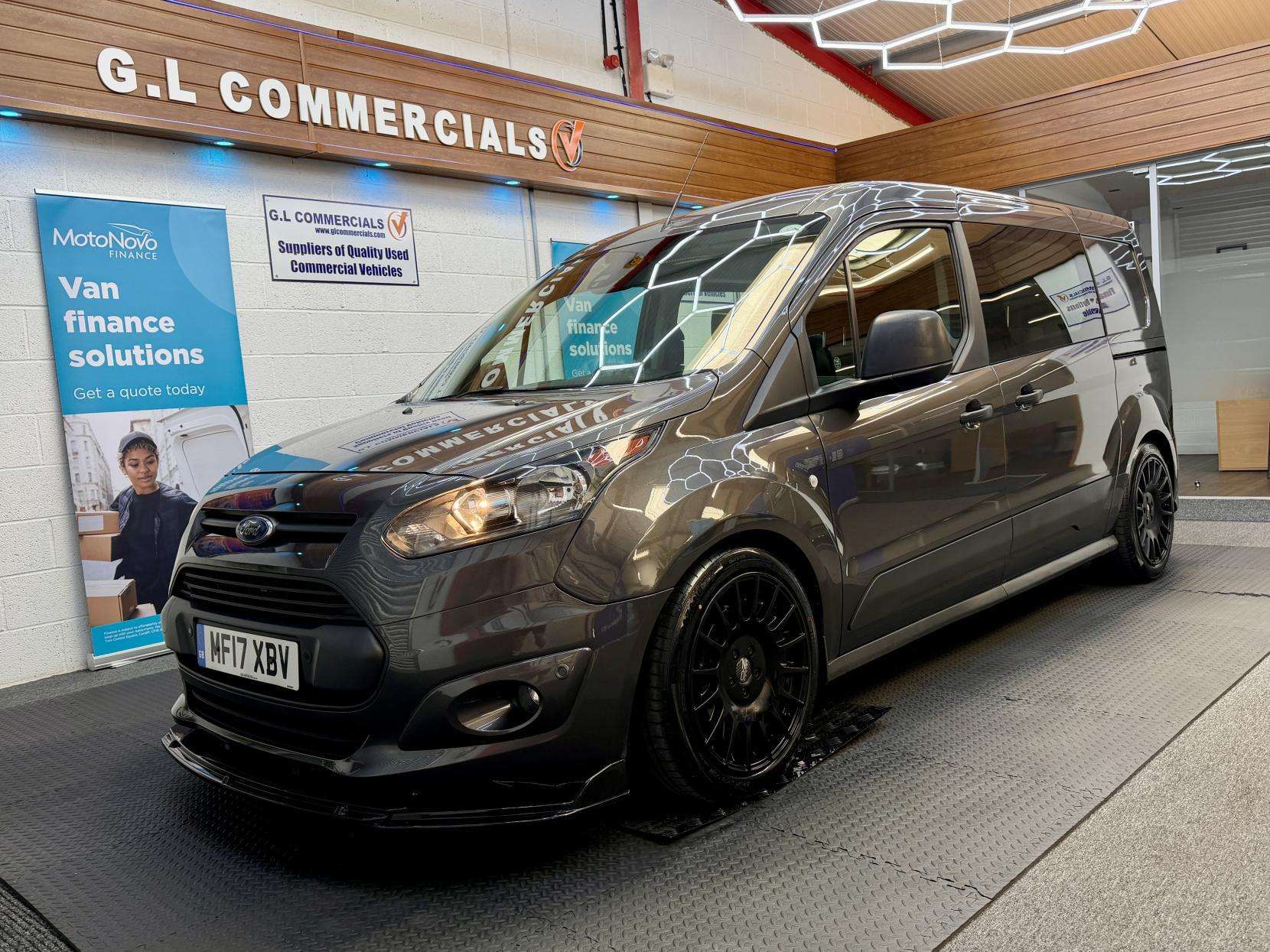 A 2017 FORD TRANSIT CONNECT 1.5 TDCi 230 Trend Combi Van 6dr Diesel Powershift L2 H1 (133 g/km, 118 bhp) A 2017 FORD TRANSIT CONNECT 1.5 TDCi 230 Trend Combi Van 6dr Diesel Powershift L2 H1 (133 g/km, 118 bhp)