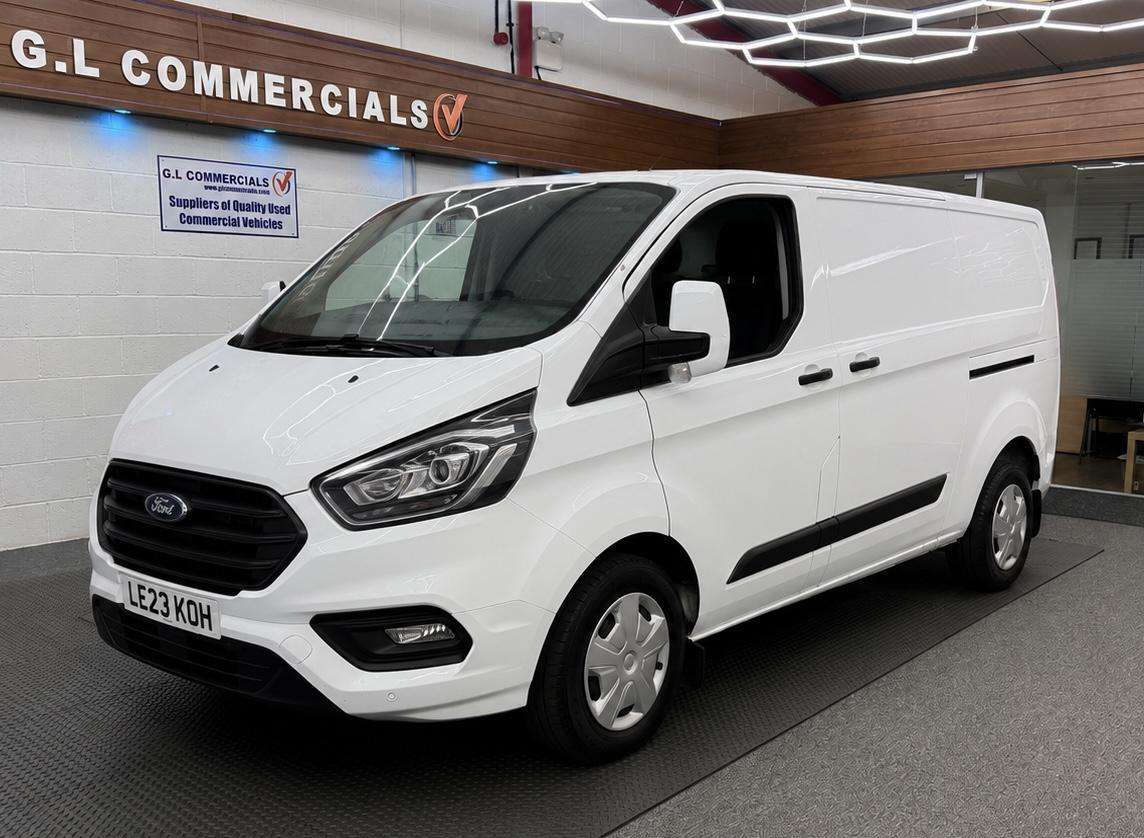 A 2023 FORD TRANSIT CUSTOM 2.0 320 EcoBlue Trend Panel Van 5dr Diesel Manual L2 H1 Euro 6 (130 ps) A 2023 FORD TRANSIT CUSTOM 2.0 320 EcoBlue Trend Panel Van 5dr Diesel Manual L2 H1 Euro 6 (130 ps)