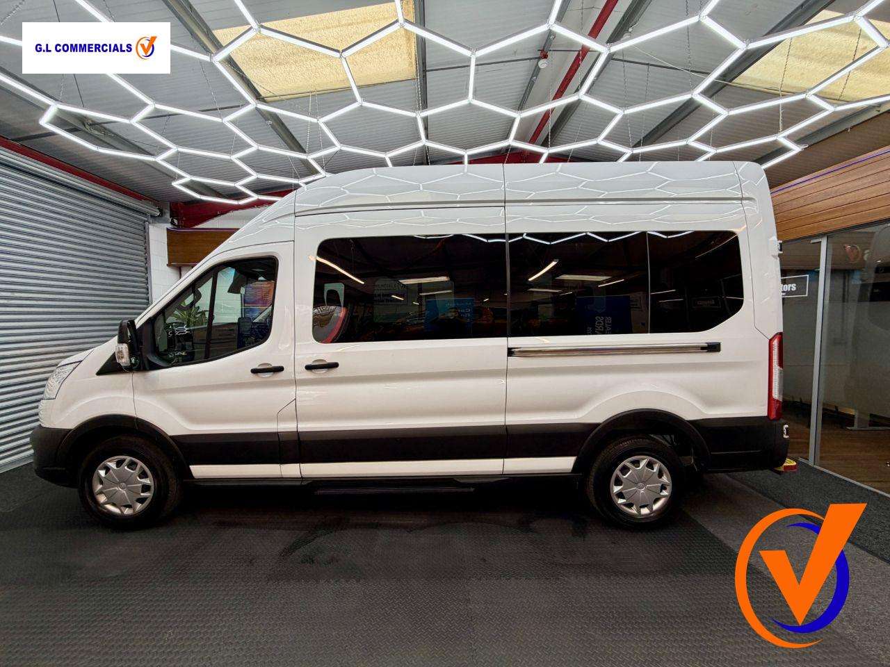 A 2022 FORD TRANSIT 2.0 410 EcoBlue Trend Minibus Double Cab 5dr Diesel Manual RWD L3 H2 Euro 6 (s/s) (15 Seat) (130 ps) A 2022 FORD TRANSIT 2.0 410 EcoBlue Trend Minibus Double Cab 5dr Diesel Manual RWD L3 H2 Euro 6 (s/s) (15 Seat) (130 ps)