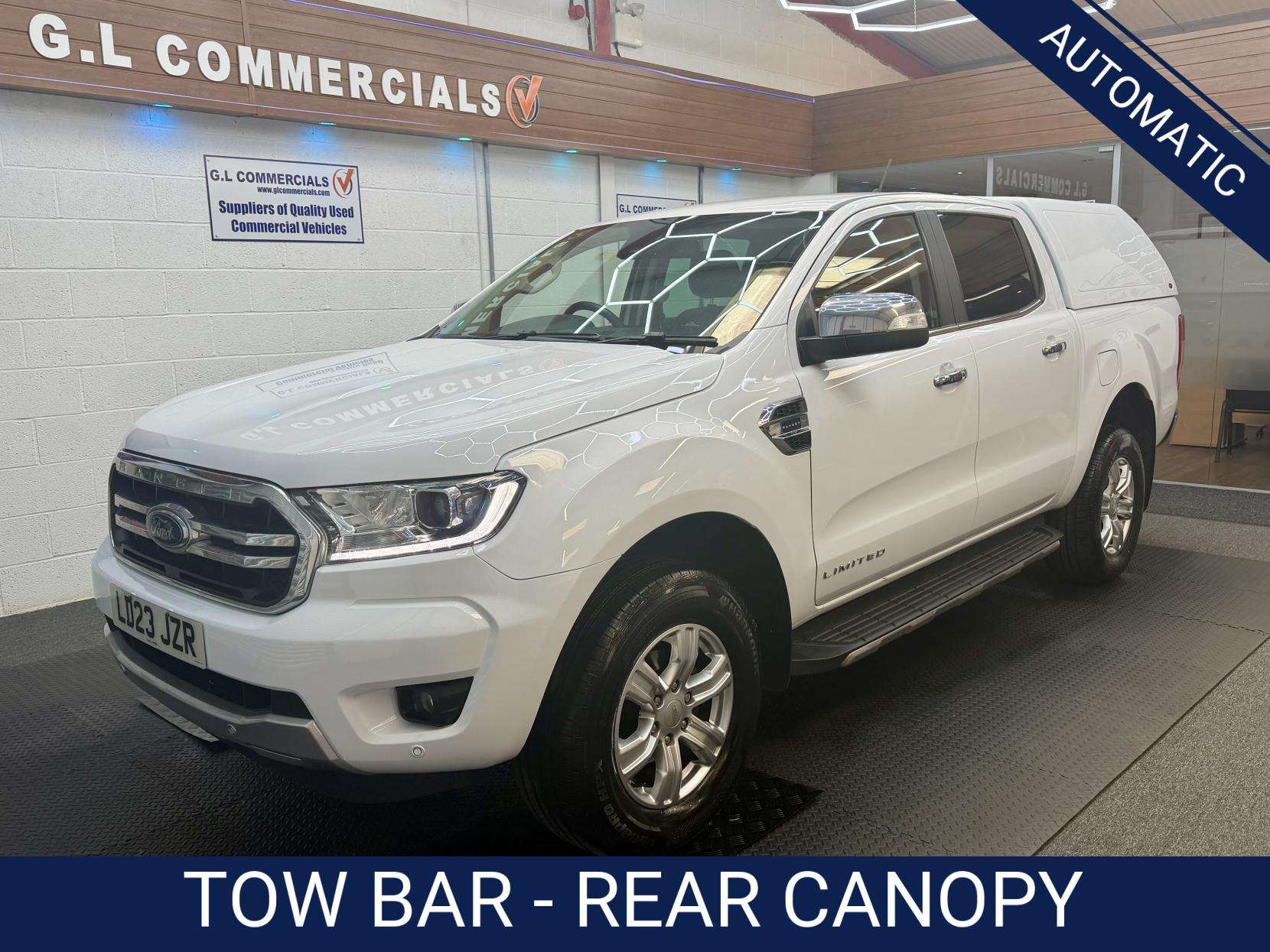 A 2023 FORD RANGER 2.0 EcoBlue Limited Pickup Double Cab 4dr Diesel Auto 4WD Euro 6 (s/s) (170 ps) A 2023 FORD RANGER 2.0 EcoBlue Limited Pickup Double Cab 4dr Diesel Auto 4WD Euro 6 (s/s) (170 ps)