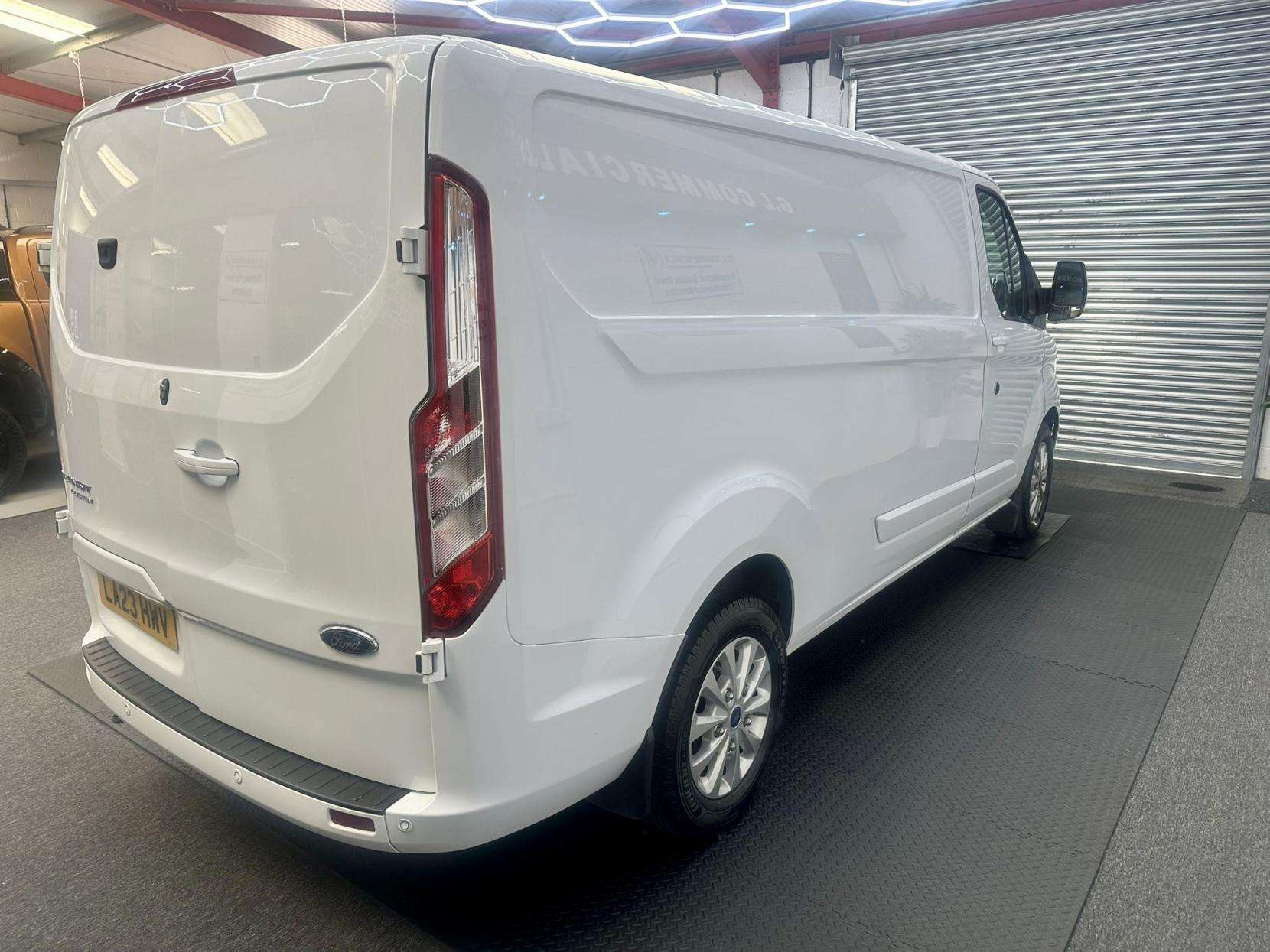 A 2023 FORD TRANSIT CUSTOM 2.0 300 EcoBlue Limited Panel Van 5dr Diesel Manual L2 H1 Euro 6 (s/s) (130 ps) A 2023 FORD TRANSIT CUSTOM 2.0 300 EcoBlue Limited Panel Van 5dr Diesel Manual L2 H1 Euro 6 (s/s) (130 ps)