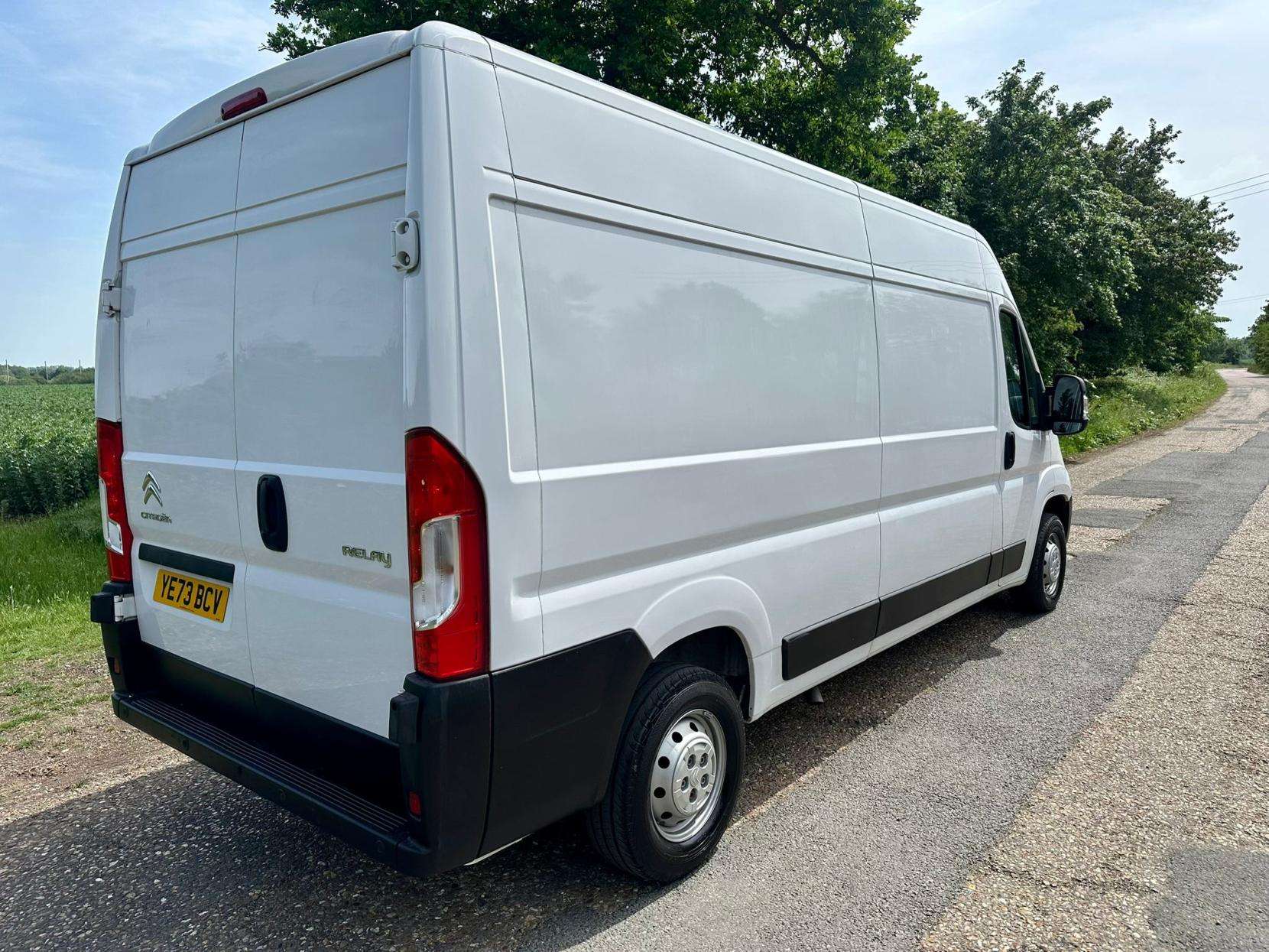 A 2023 CITROEN RELAY 2.2 BlueHDi 35 Enterprise Edition Panel Van 5dr Diesel Manual L3 High Roof Euro 6 (s/s) (140 ps) A 2023 CITROEN RELAY 2.2 BlueHDi 35 Enterprise Edition Panel Van 5dr Diesel Manual L3 High Roof Euro 6 (s/s) (140 ps)