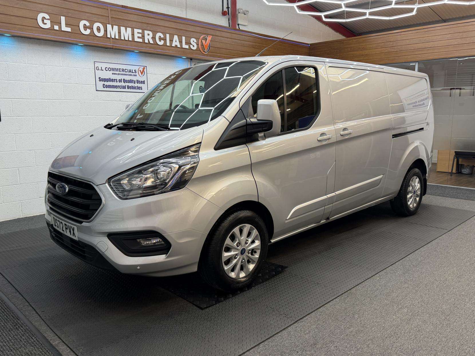 A 2022 FORD TRANSIT CUSTOM 2.0 300 EcoBlue Limited Panel Van 5dr Diesel Auto L2 H1 Euro 6 (130 ps) A 2022 FORD TRANSIT CUSTOM 2.0 300 EcoBlue Limited Panel Van 5dr Diesel Auto L2 H1 Euro 6 (130 ps)