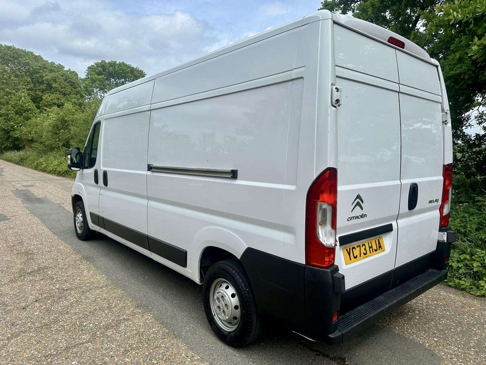 A 2023 CITROEN RELAY 2.2 BlueHDi 35 Enterprise Edition Panel Van 5dr Diesel Manual L3 High Roof Euro 6 (s/s) (140 ps) A 2023 CITROEN RELAY 2.2 BlueHDi 35 Enterprise Edition Panel Van 5dr Diesel Manual L3 High Roof Euro 6 (s/s) (140 ps)