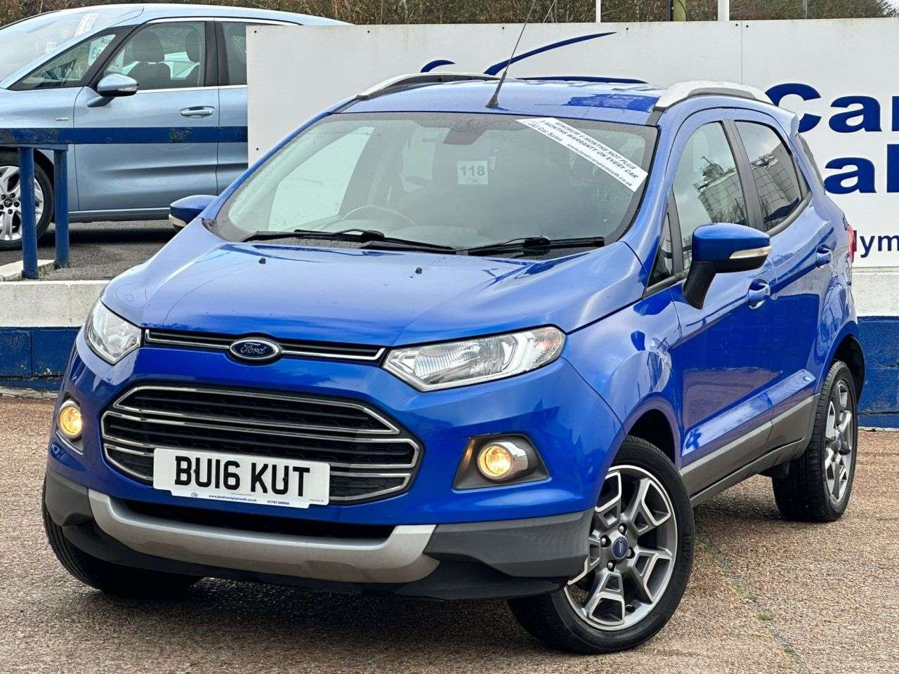 A 2016 FORD ECOSPORT 1.0T EcoBoost Titanium SUV 5dr Petrol Manual 2WD Euro 5 (s/s) (125 ps) GREA A 2016 FORD ECOSPORT 1.0T EcoBoost Titanium SUV 5dr Petrol Manual 2WD Euro 5 (s/s) (125 ps) GREA