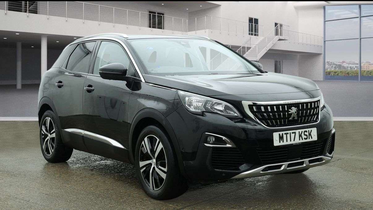 A 2017 PEUGEOT 3008 1.6 BlueHDi Allure SUV 5dr Diesel EAT Euro 6 (s/s) (120 ps) GREAT SERVICE H A 2017 PEUGEOT 3008 1.6 BlueHDi Allure SUV 5dr Diesel EAT Euro 6 (s/s) (120 ps) GREAT SERVICE H
