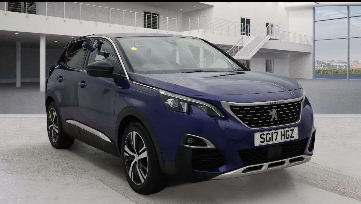 A 2017 PEUGEOT 3008 1.6 BlueHDi GT Line SUV 5dr Diesel EAT Euro 6 (s/s) (120 ps) GREAT SERVICE A 2017 PEUGEOT 3008 1.6 BlueHDi GT Line SUV 5dr Diesel EAT Euro 6 (s/s) (120 ps) GREAT SERVICE