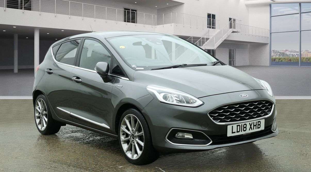 A 2018 FORD FIESTA 1.0T EcoBoost Vignale Hatchback 5dr Petrol Manual Euro 6 (s/s) (140 ps) GRE A 2018 FORD FIESTA 1.0T EcoBoost Vignale Hatchback 5dr Petrol Manual Euro 6 (s/s) (140 ps) GRE